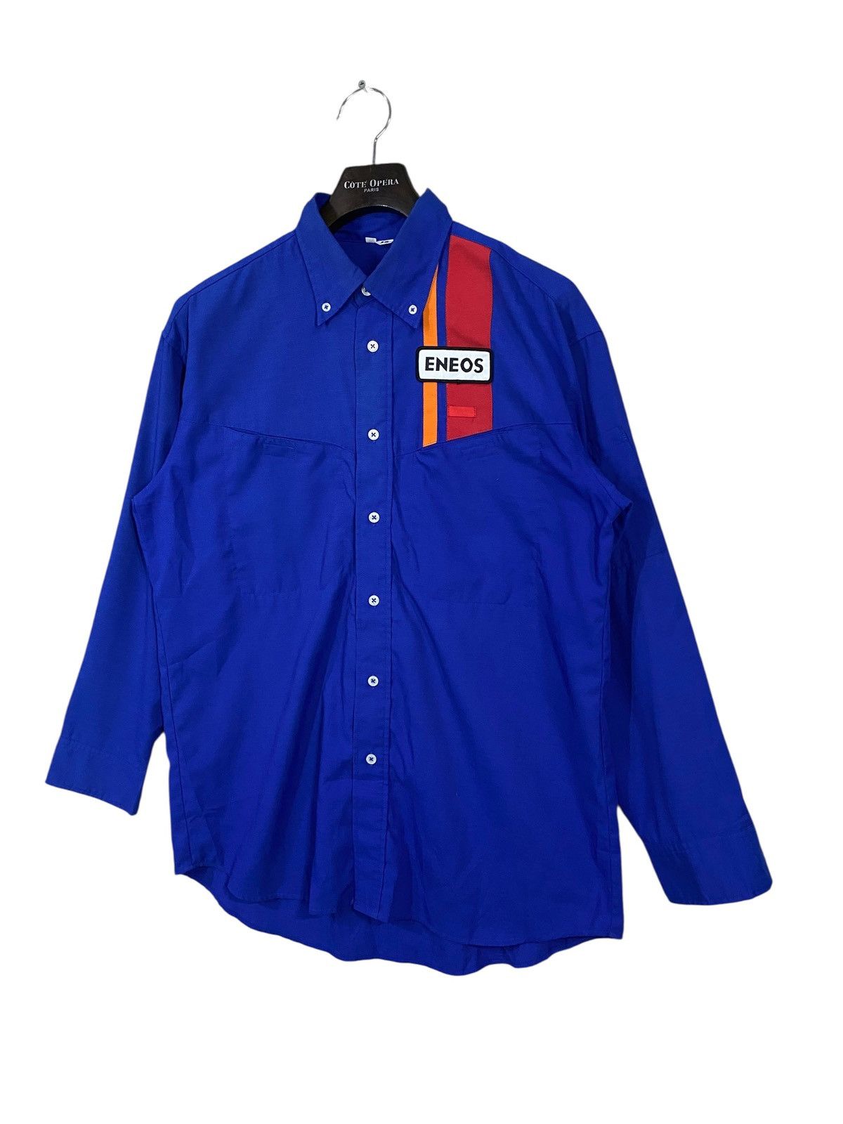 Japanese Brand Japanase eneos uniform longsleeve size LL Size US XL / EU 56 / 4 - 2 Thumbnail
