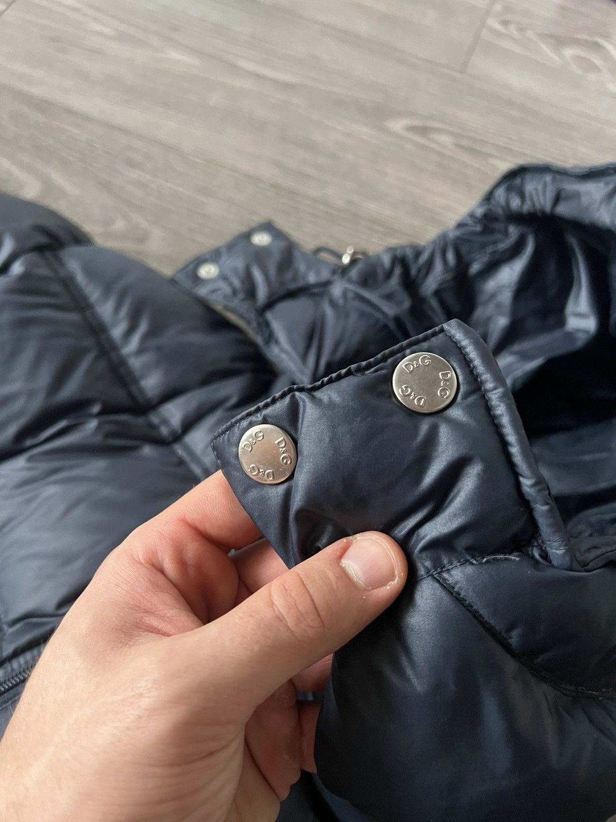 Dolce & Gabbana Rare Dolce & Gabbana Down Puffer Jacket Embroidered DG Hood Size US L / EU 52-54 / 3 - 21 Thumbnail