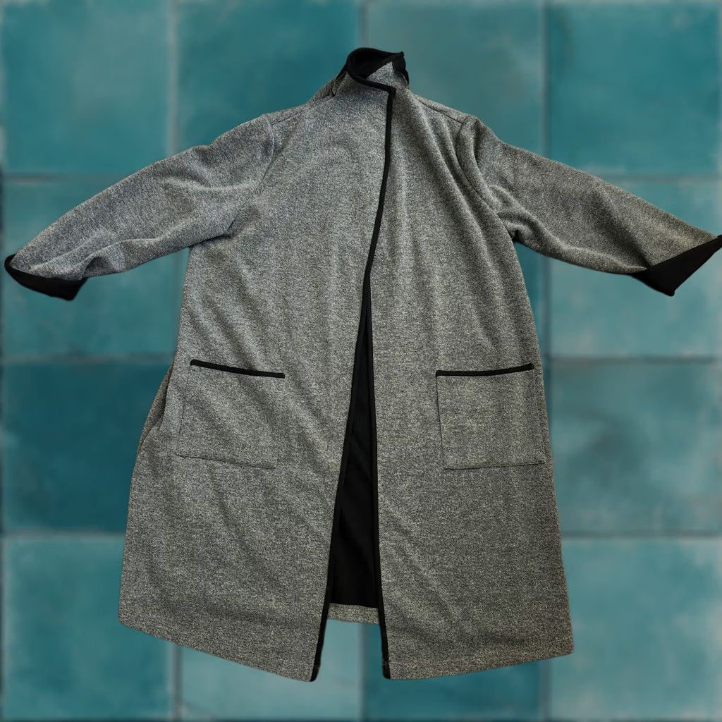 Vintage Clara Sunwoo Cardigan Jacket Women Large Green Open Front Silk Blend Knit V-Neck Long Sleeve Casual Travel Business Size L / US 10 / IT 46 - 1 Thumbnail