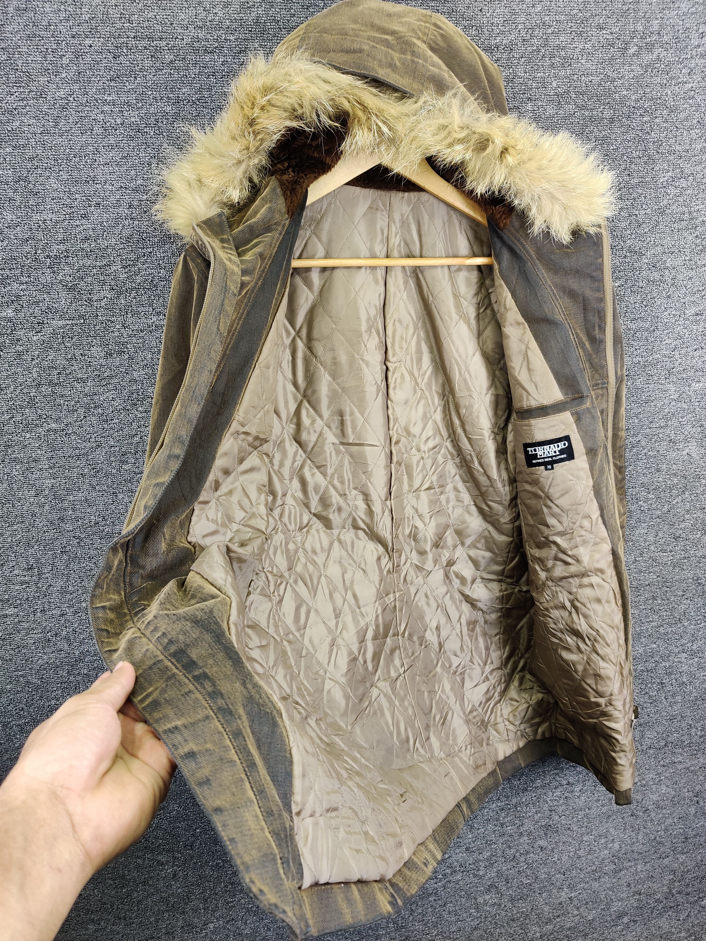 Tornado Mart Vintage Tornado Mart Fur Parkas Jacket Size US M / EU 48-50 / 2 - 8 Thumbnail
