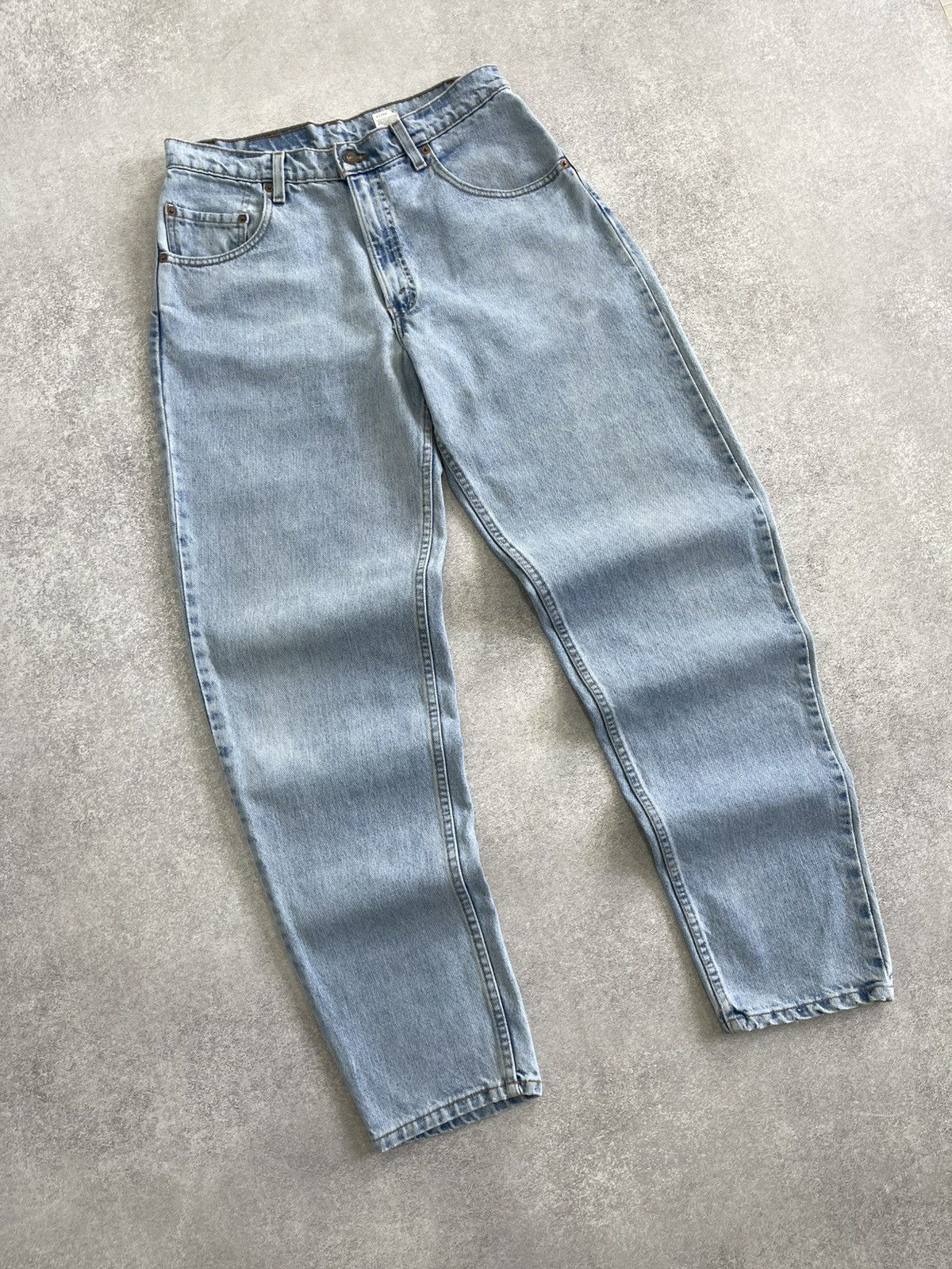 Levi's 90's Levi's 560 Loose Fit Tapered Leg Made In USA Jeans Size US 33 - 4 Thumbnail