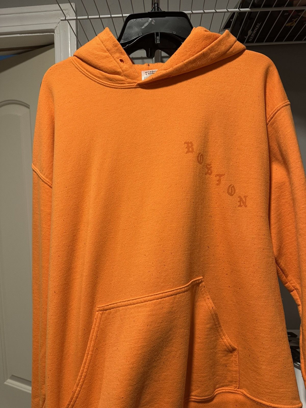 Kanye West Life of Pablo TLOP Boston Orange Hoodie Legendary Runor Size US L / EU 52-54 / 3 - 1 Thumbnail