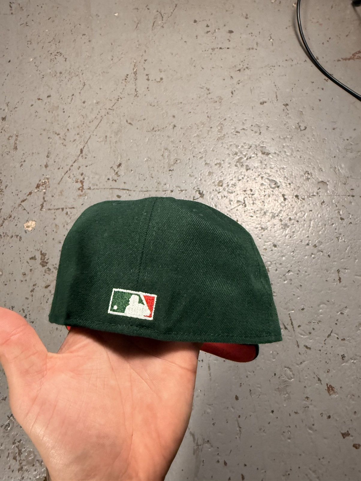 New Era Retro Green Toronto Blue Jays Fitted Size 7 Size ONE SIZE - 3 Thumbnail
