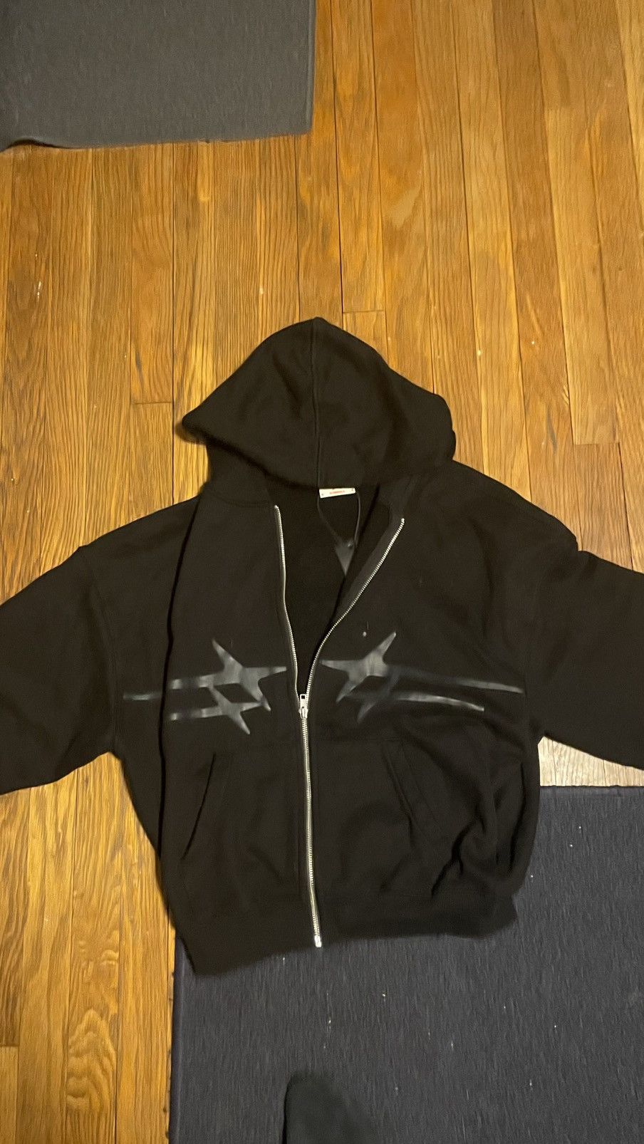 Culture Kings Black Zip-Up