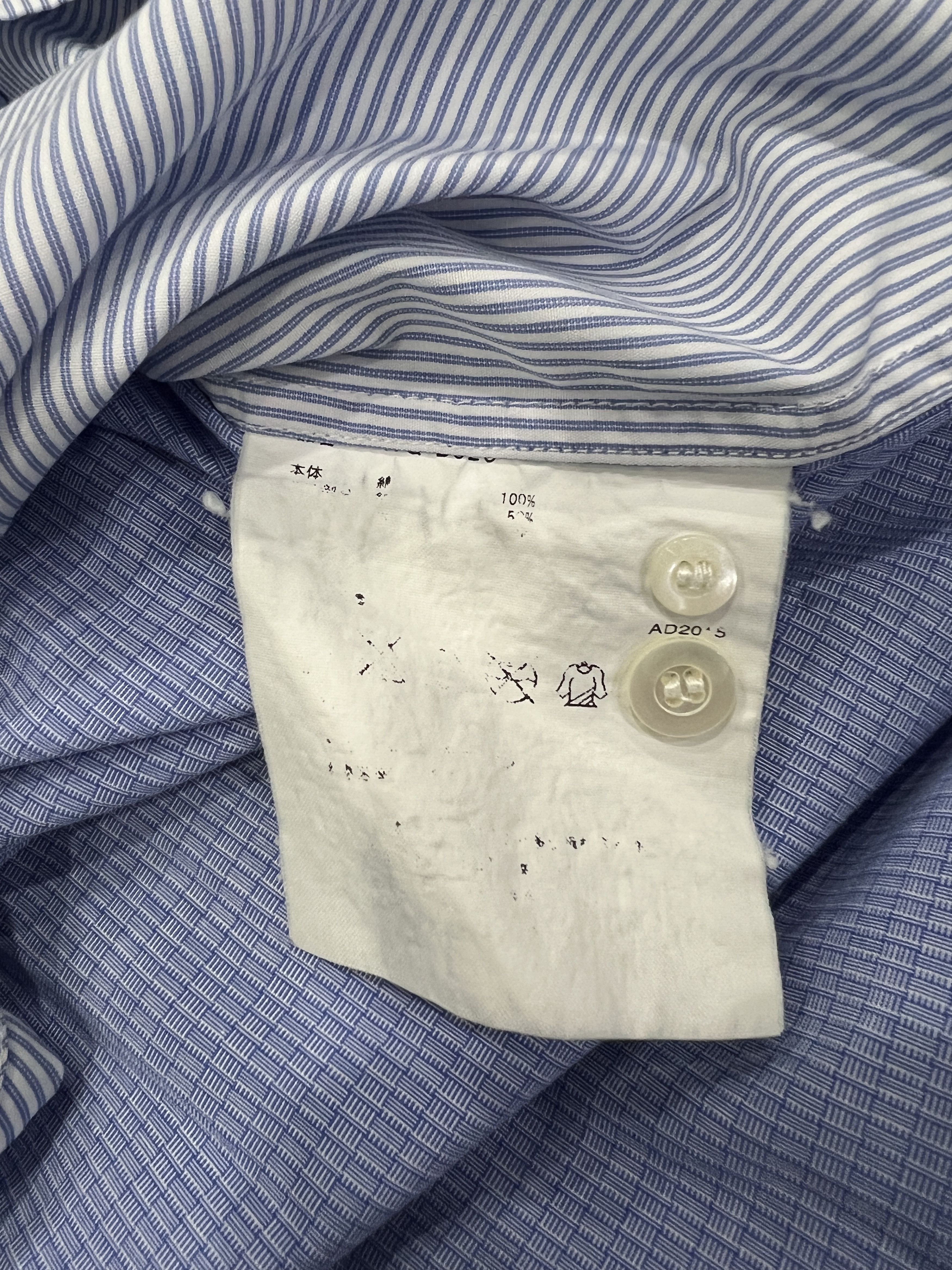 Junya Watanabe Junya Watanabe Comme des Garçons MAN patchwork shirt Size US S / EU 44-46 / 1 - 5 Thumbnail