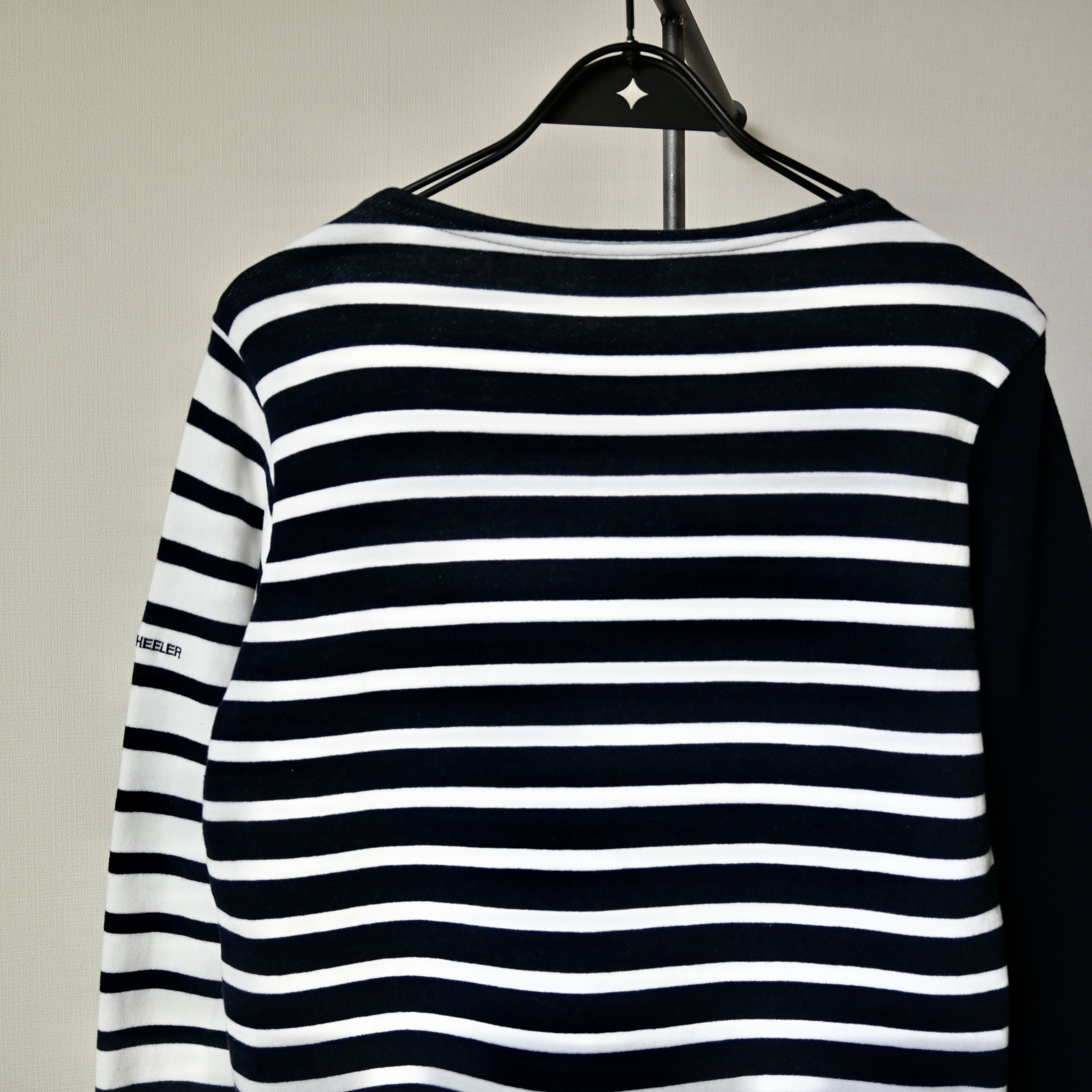 Loopwheeler LOOPWHEELER multi-fabric tsuriami boatneck shirt Size US S / EU 44-46 / 1 - 3 Thumbnail