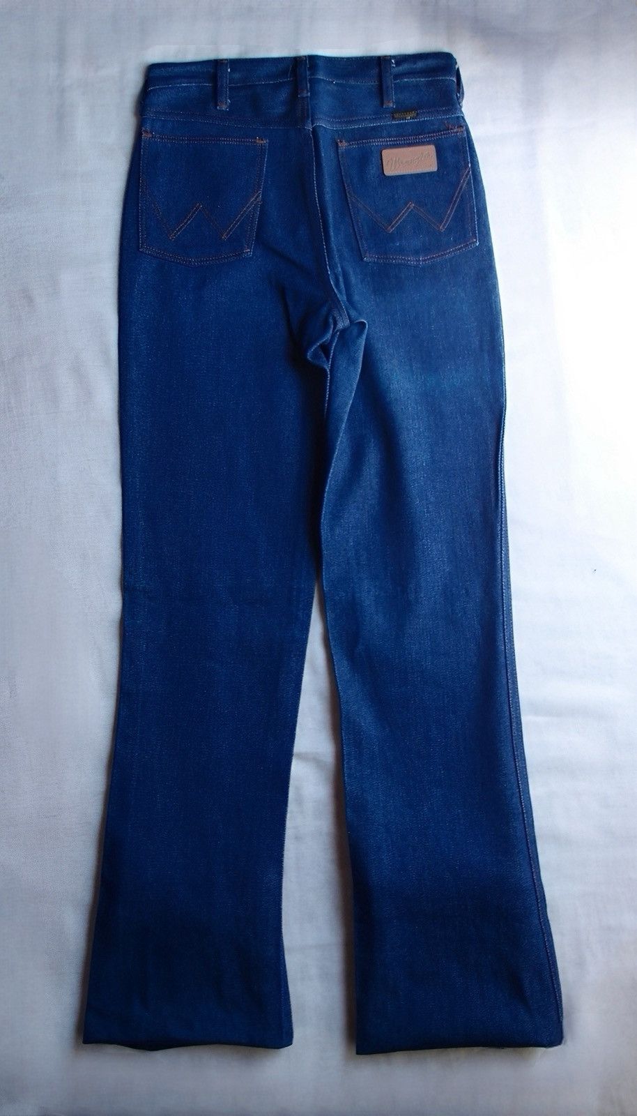 Wrangler Vintage Wrangler 945DEN Flare Denim Jeans MADE IN USA 29x38 Size US 29 - 4 Thumbnail