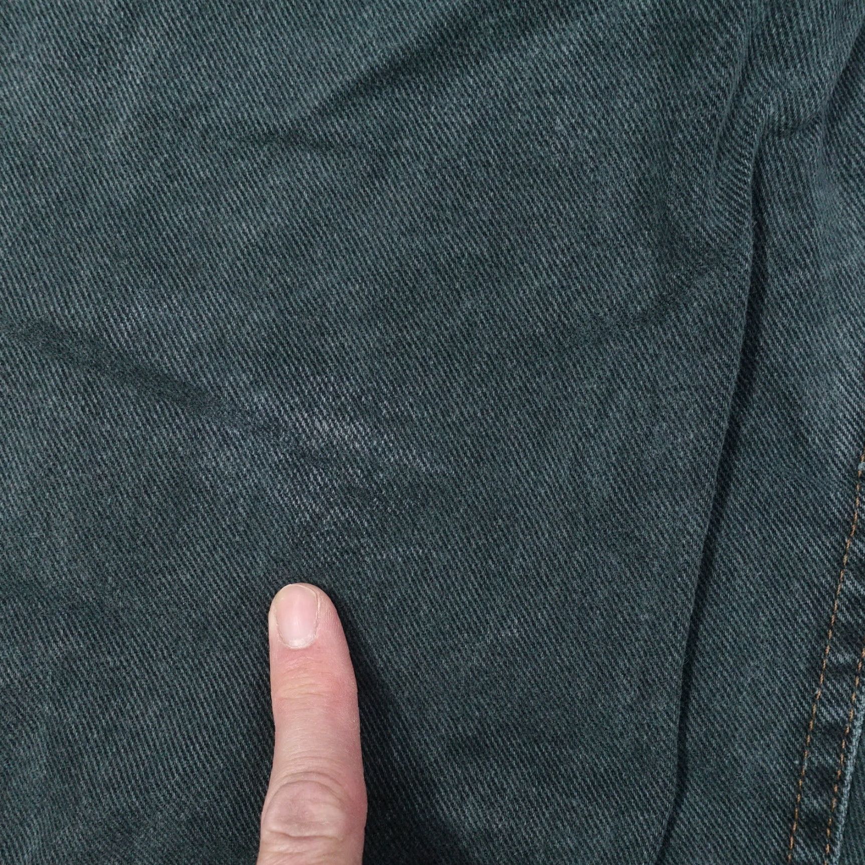 Vintage VINTAGE RIDERS GREEN USA MADE DENIM JEANS WOMENS 33X28 Size 24" / US 00 / IT 34 - 5 Thumbnail