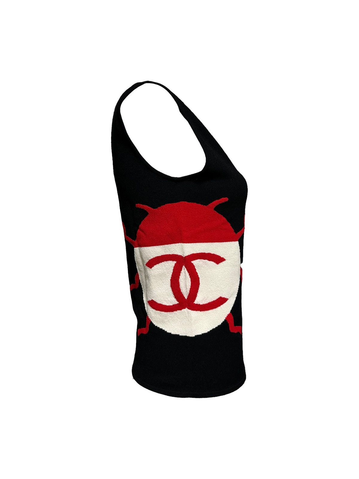 Chanel CHANEL Spring Summer 2004 Ladybug Print Tank Top Size M / US 6-8 / IT 42-44 - 3 Thumbnail