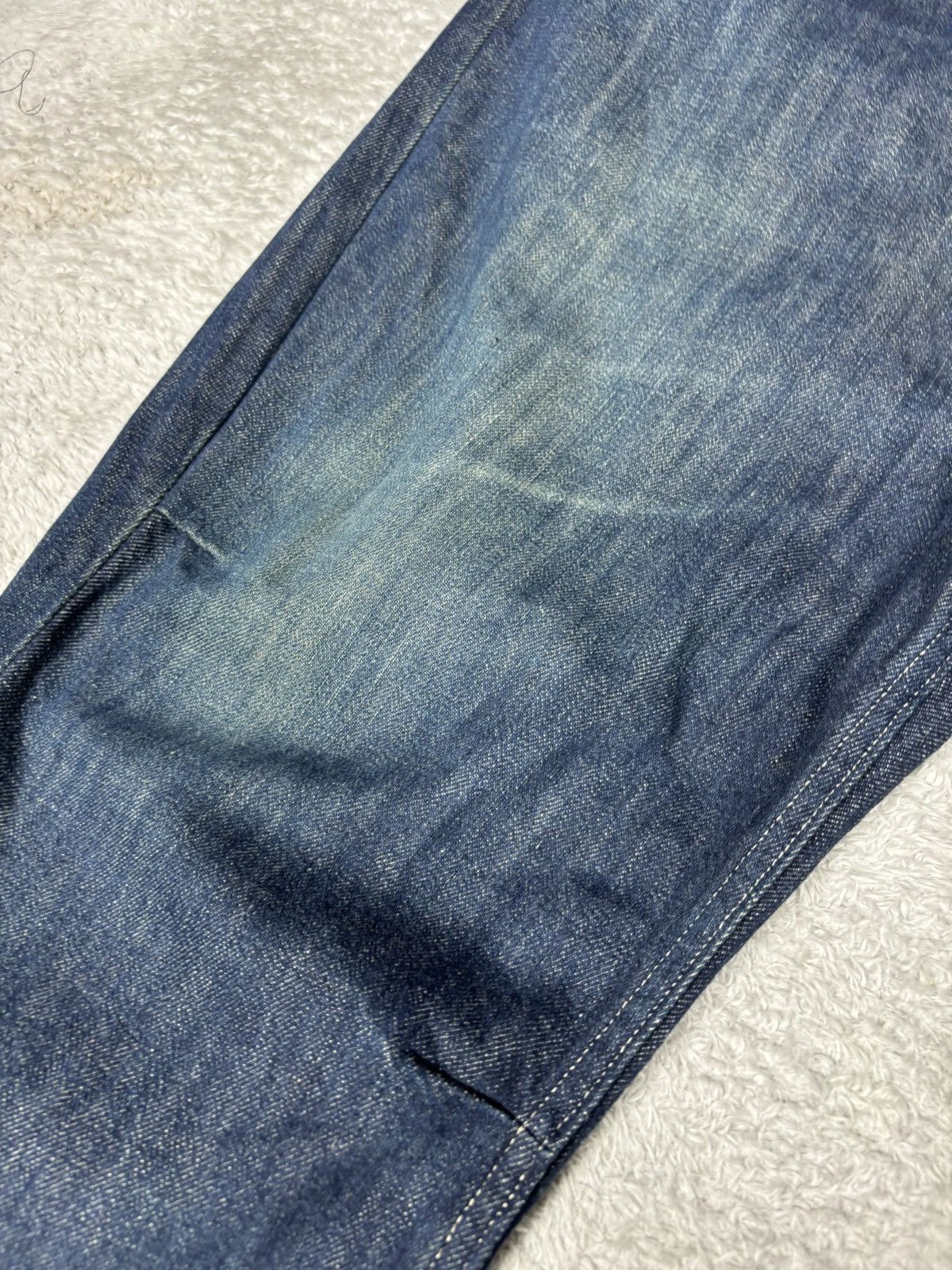 Kapital Kountry Kapital Kiro Hirata Hemp Switching Denim Clown Pants S0368 Size US 32 / EU 48 - 4 Thumbnail