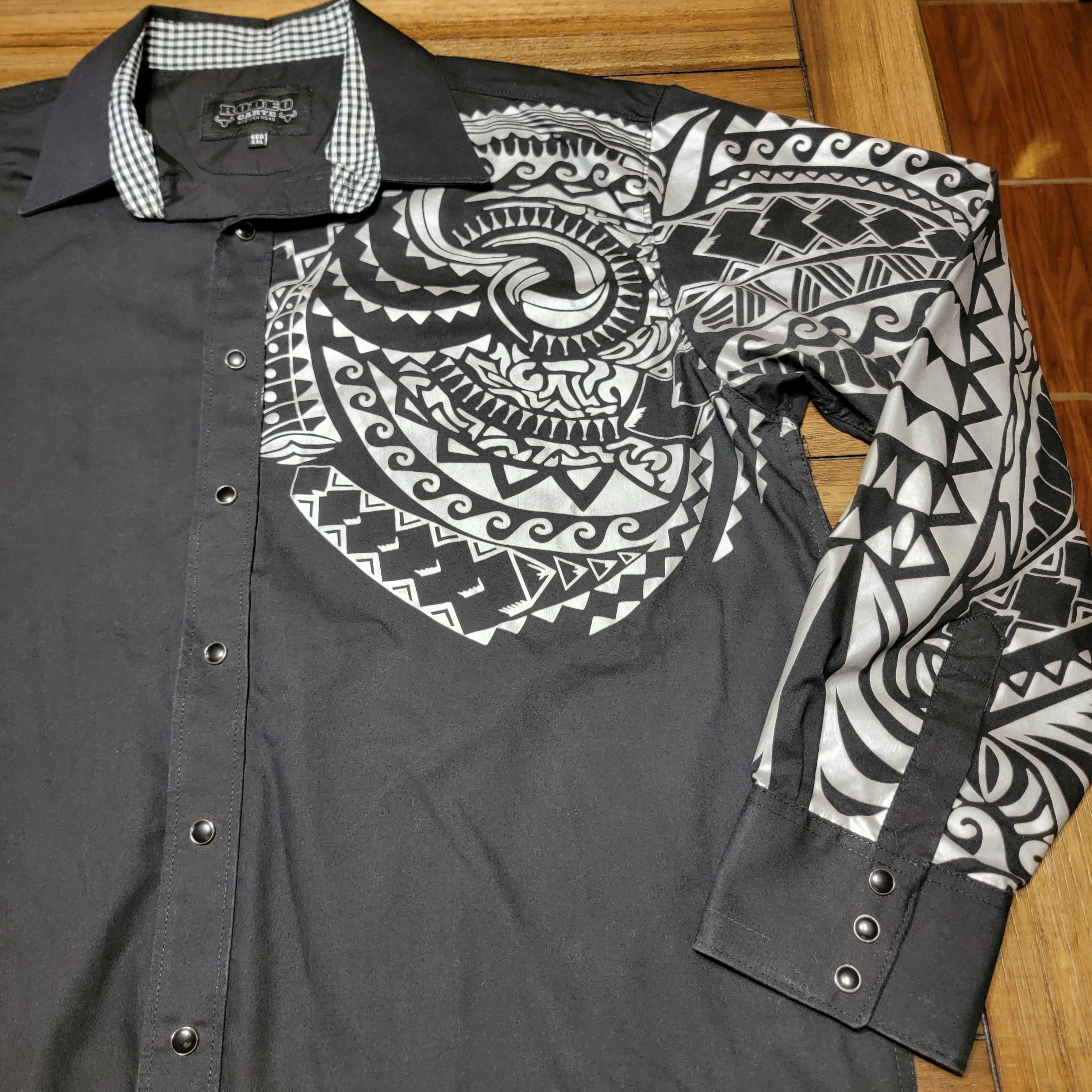 Other Rodeo Carte LS Pearl Snap Western Tribal Shirt - Size XXL Size US XXL / EU 58 / 5 - 3 Thumbnail