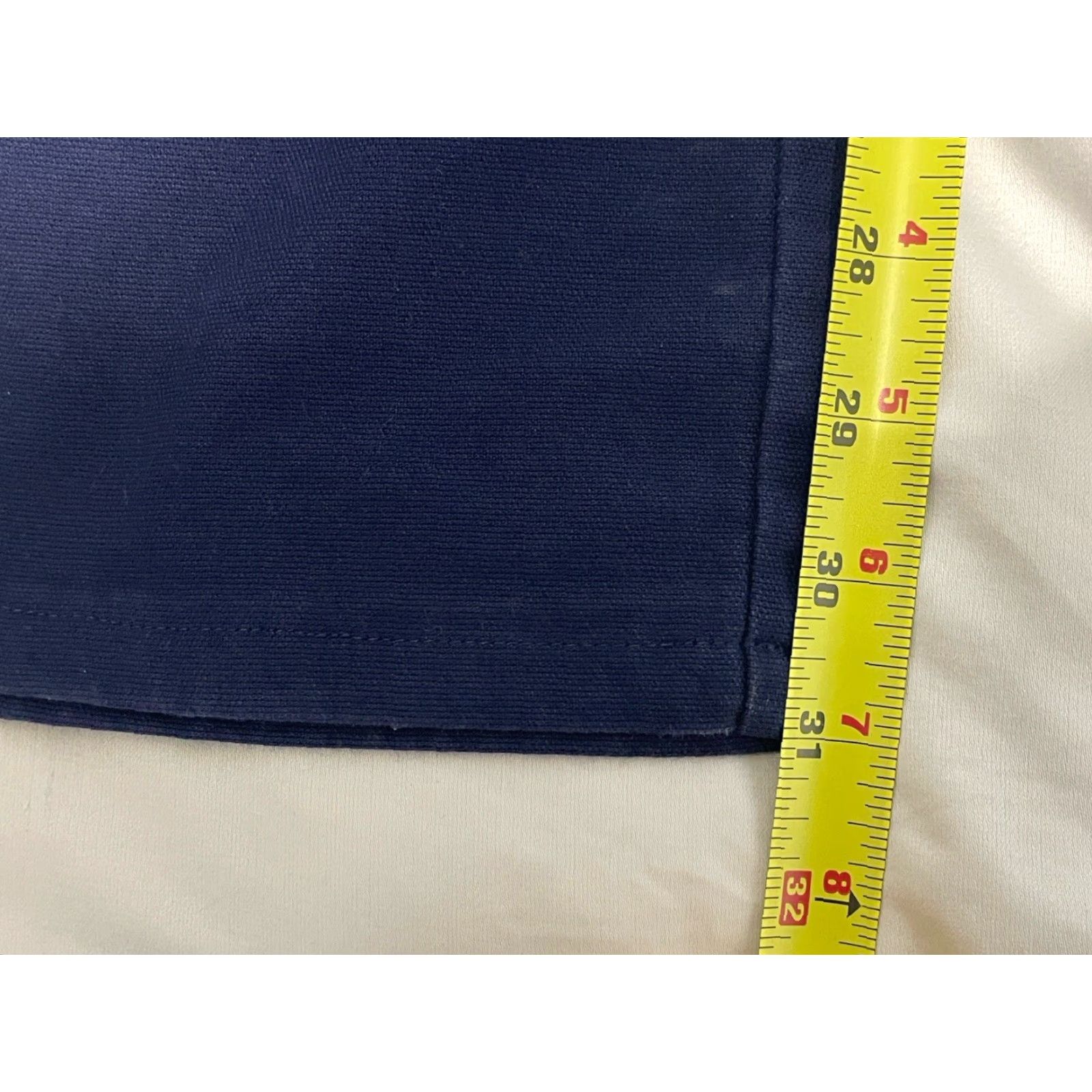 Peter Millar Peter Millar Pants Mens 34x31 Navy Crown Vintage 5-Pocket Canvas Pants Blue 5-Pocket Stretch Classic Preppy Business Casual Mens Size US 34 / EU 50 - 5 Thumbnail