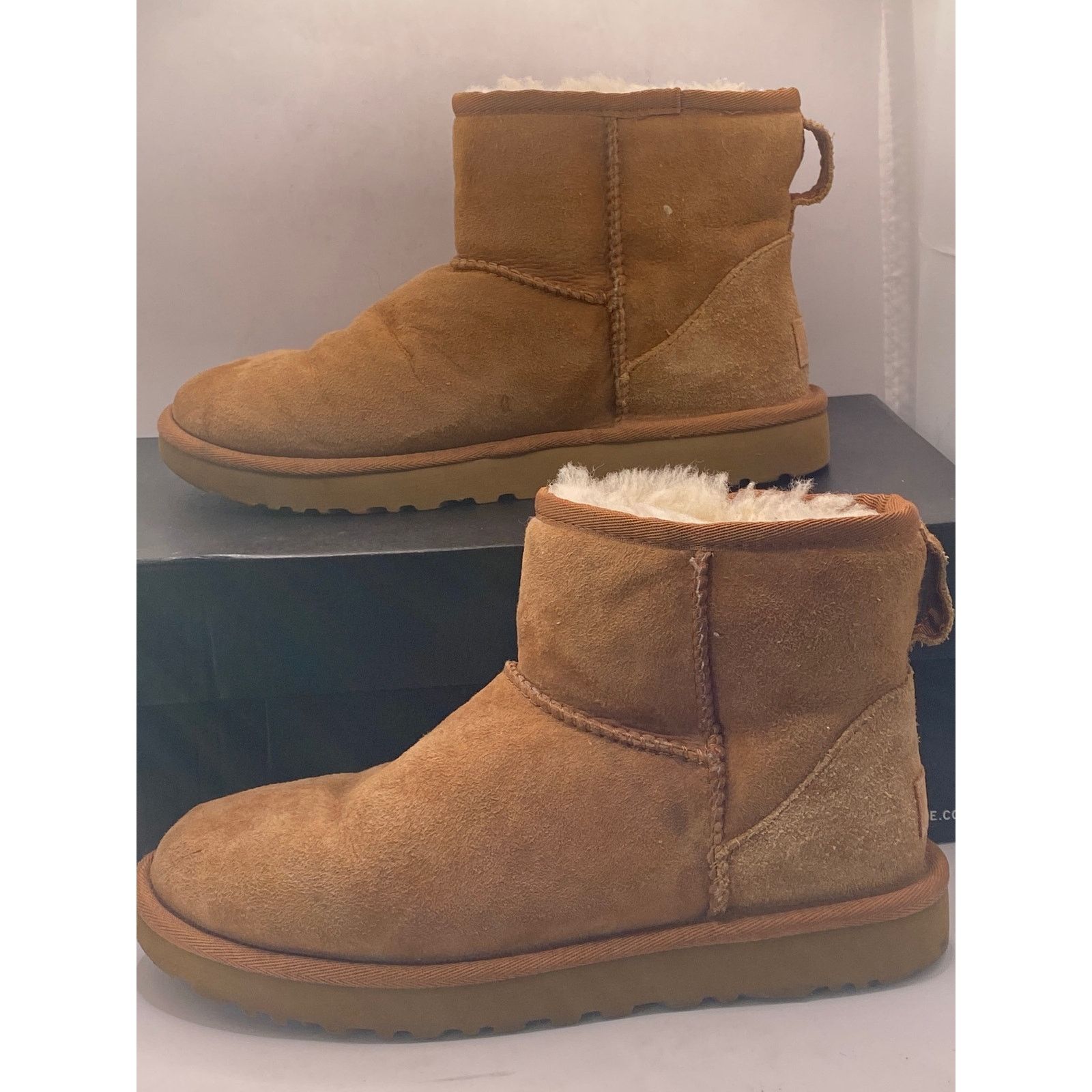 Ugg UGG(R) Utra Mini Classic Boot, Size 7 in Antelope Size 7 Size US 7 / IT 37 - 3 Thumbnail