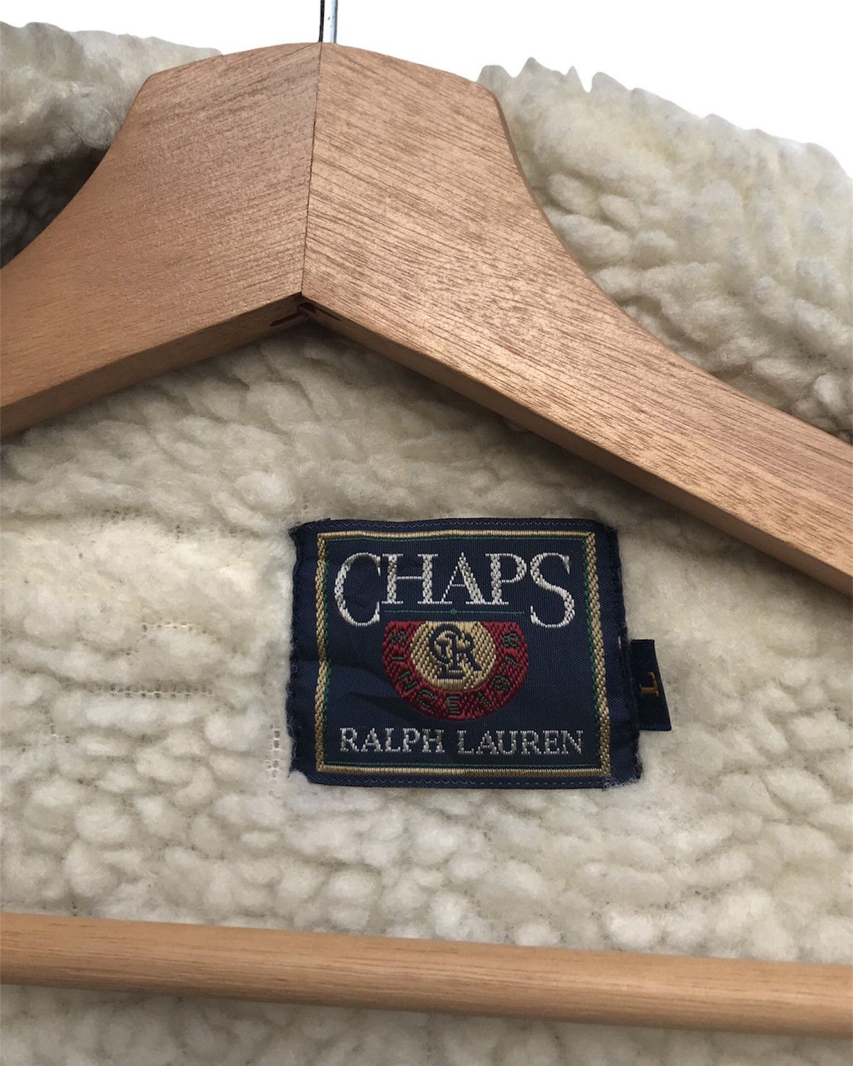Chaps × Chaps Ralph Lauren × Ralph Lauren Vintage Chaps Ralph Lauren Field Coat Sherpa Fleece Lined Size US L / EU 52-54 / 3 - 7 Thumbnail