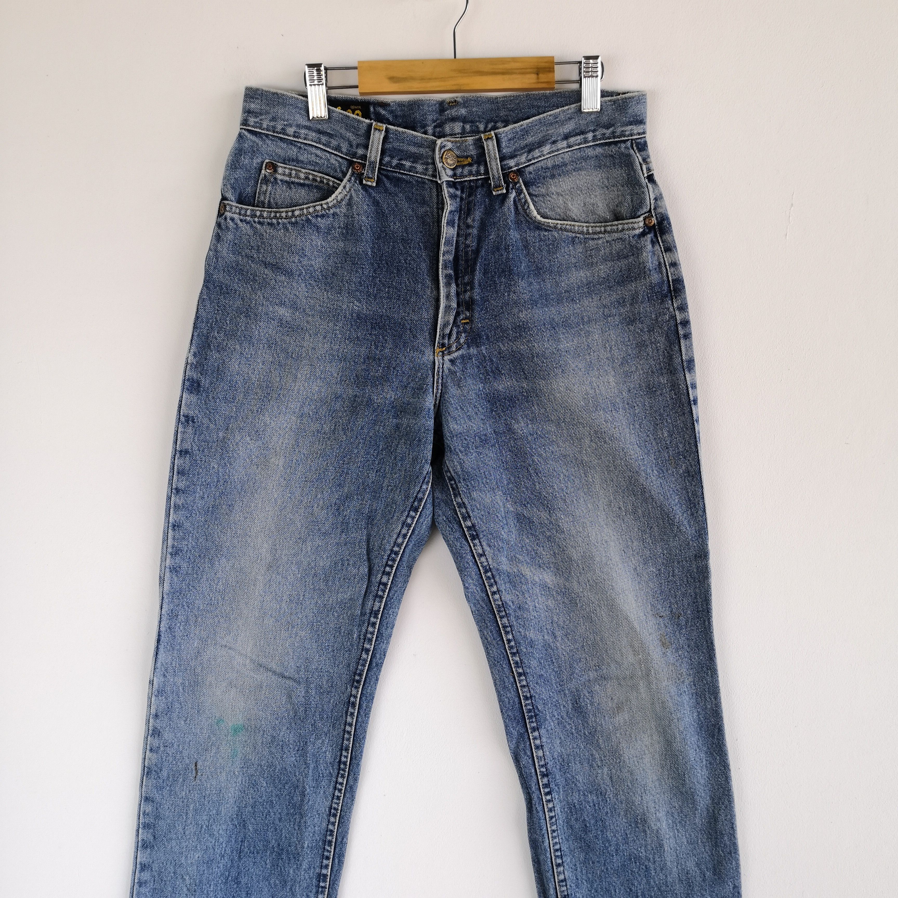 Lee Vintage Lee Rider Denim Rusty Lee Sun Faded Jeans Size 28" / US 6 / IT 42 - 3 Thumbnail