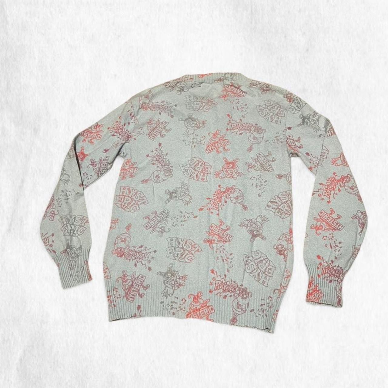 Hysteric Glamour Hysteric Glamour “rock you!” Music Glamour blue cardigan Size S / US 4 / IT 40 - 7 Thumbnail