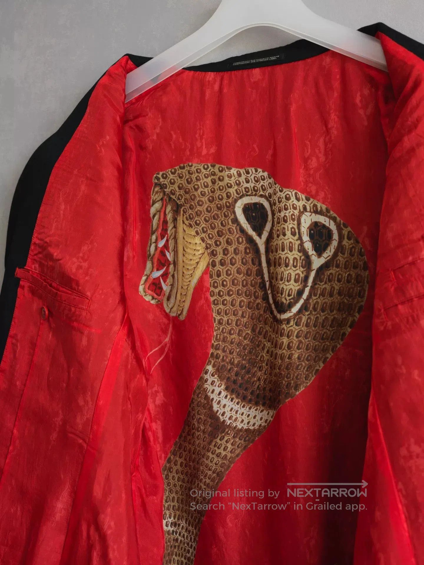 Yohji Yamamoto yohji yamamoto 09aw snake coat. Size S / US 4 / IT 40 - 3 Thumbnail