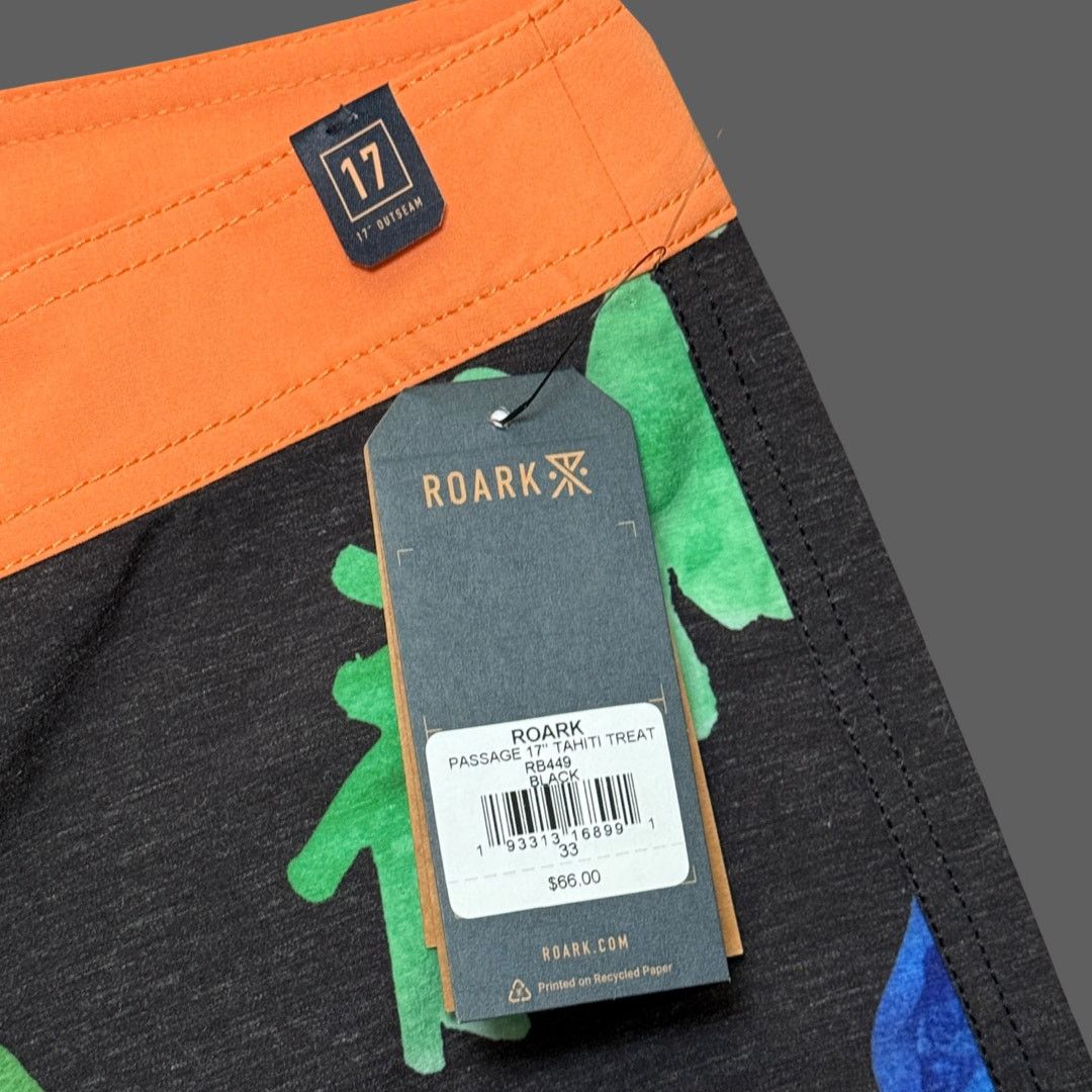 Roark Roark Passage 17" Tahiti Treat Boardshort RB449 Multicolor Size US 33 - 3 Thumbnail