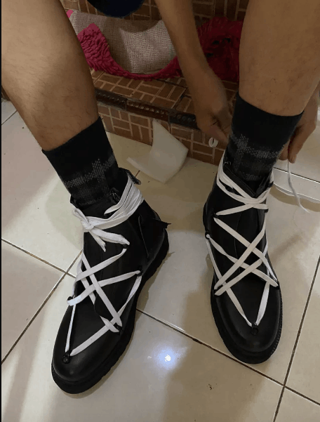 Japanese Brand Dareu Black Boots Size US 9 / EU 42 - 6 Thumbnail