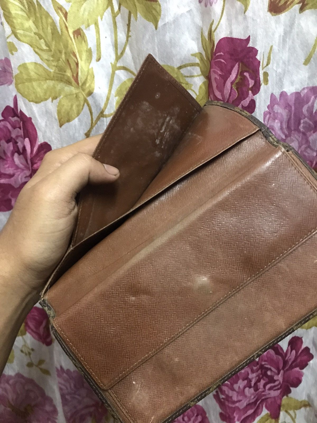 Louis Vuitton Authentic Louis Vuitton 80s Vintage Wallet Man Size ONE SIZE - 5 Thumbnail