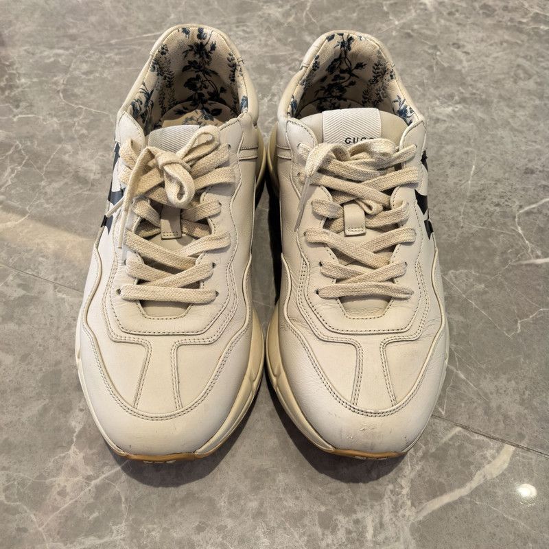 Gucci Gucci Rhyton Dad Sneakers in Cream - Size US 8 / EU 41 - 2 Thumbnail