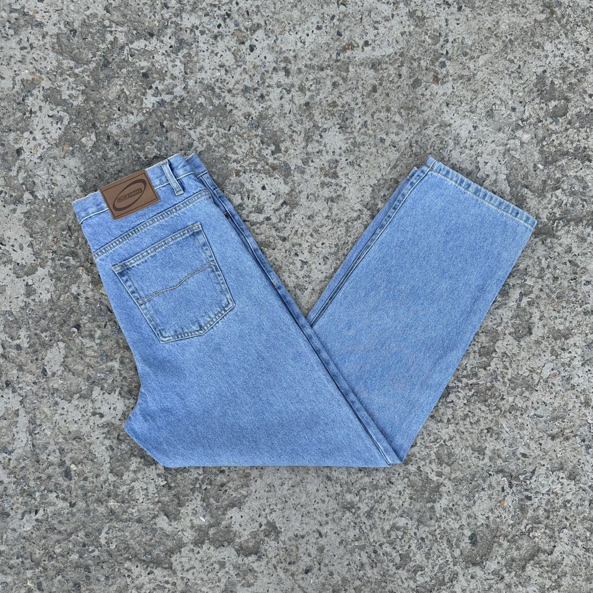 Santa Cruz Skateboards Vintage Western Blue Circle Jeans Size 34 Baggy Old Money Size US 34 / EU 50 - 6 Thumbnail