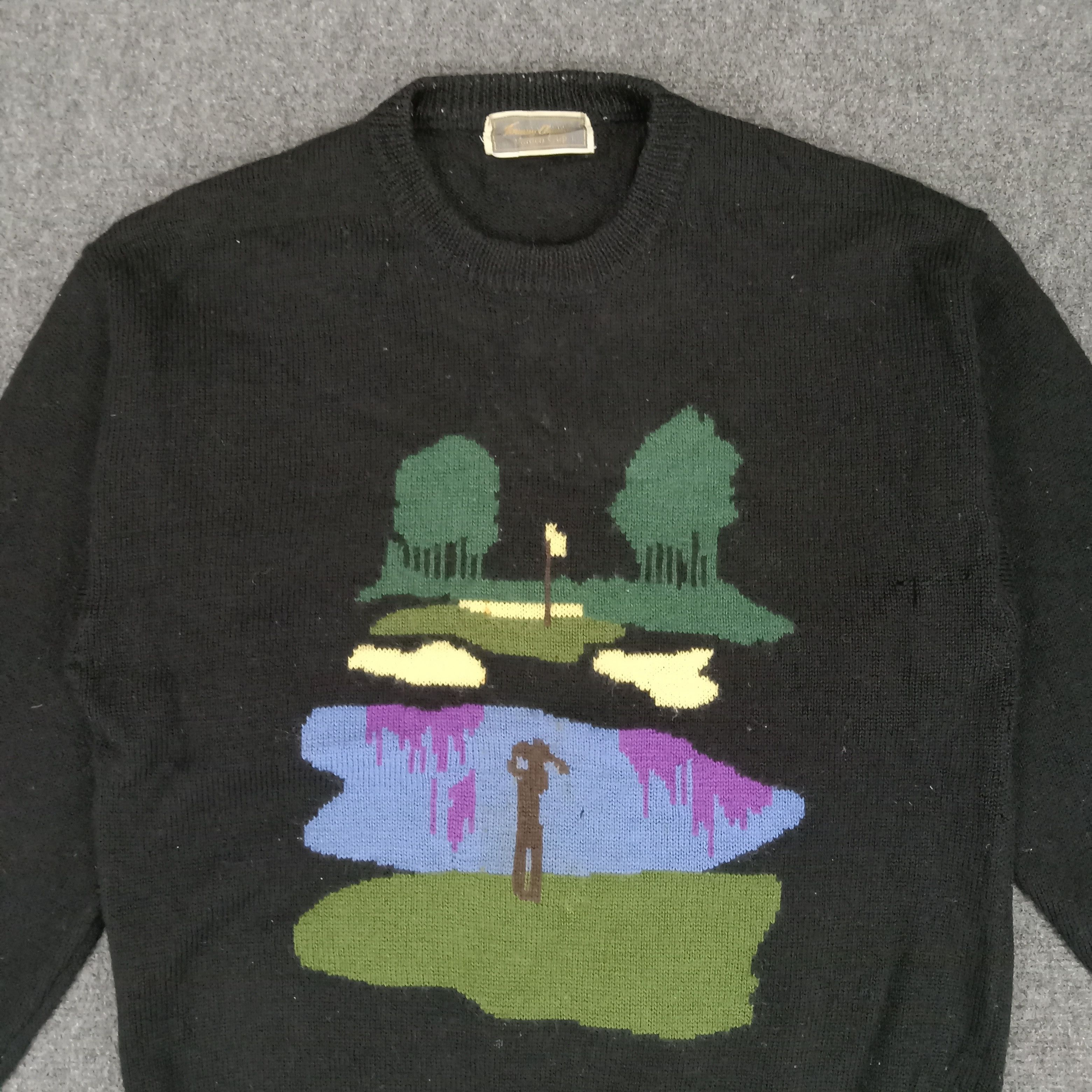 Japanese Brand × Vintage Varcon Cup Japanese Brand Knitwear Sweatshirt Size US S / EU 44-46 / 1 - 2 Thumbnail