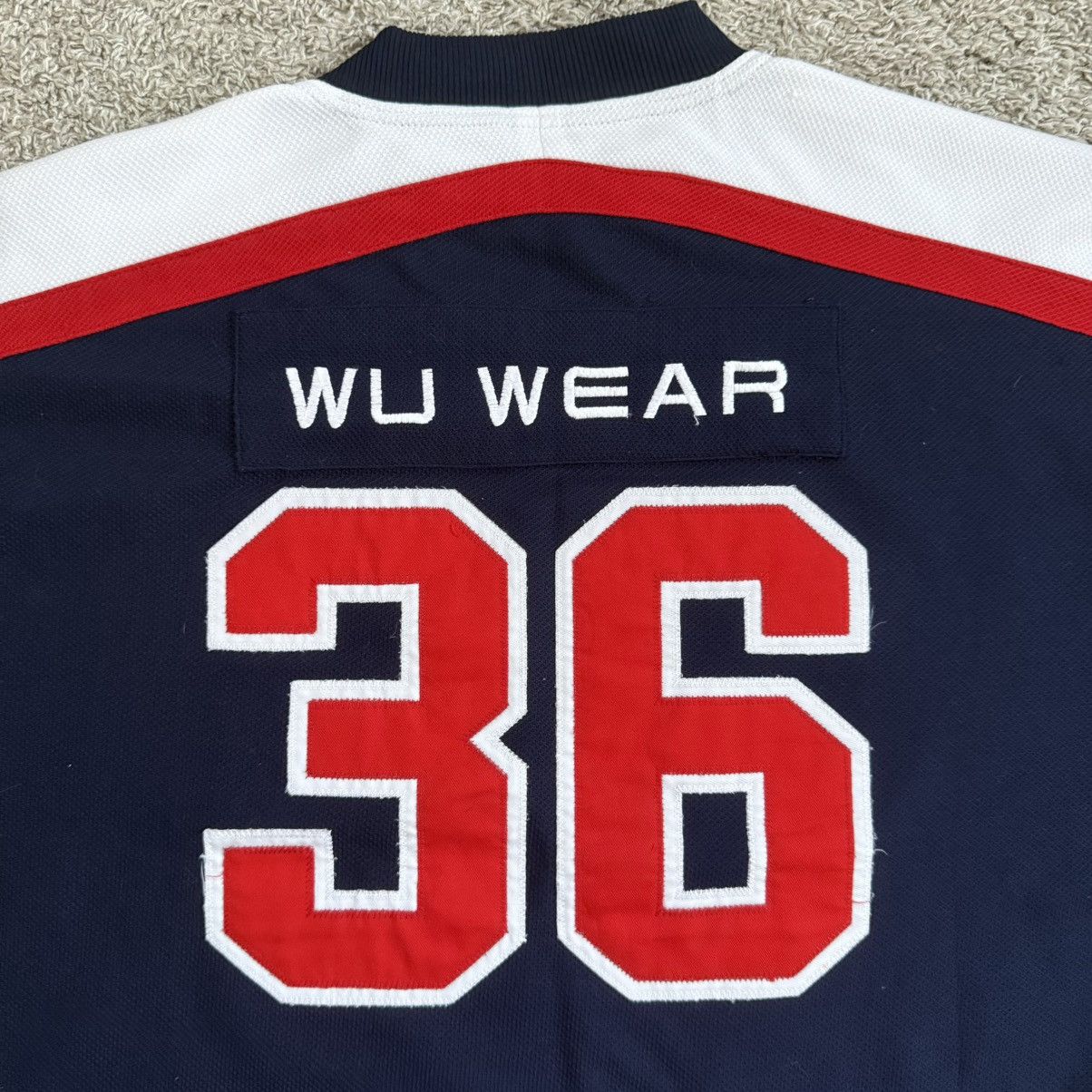 Wu-Tang Clan 🔴Wu-Wear Jersey Size XL Hockey Wu-Tang Clan 36 Rare Raekwon Size US XL / EU 56 / 4 - 11 Thumbnail
