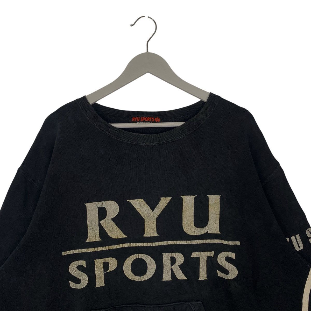 Other Vintage RYU Sports Sweatshirt Crewneck Kangaroo Pocket Black Size US L / EU 52-54 / 3 - 4 Thumbnail