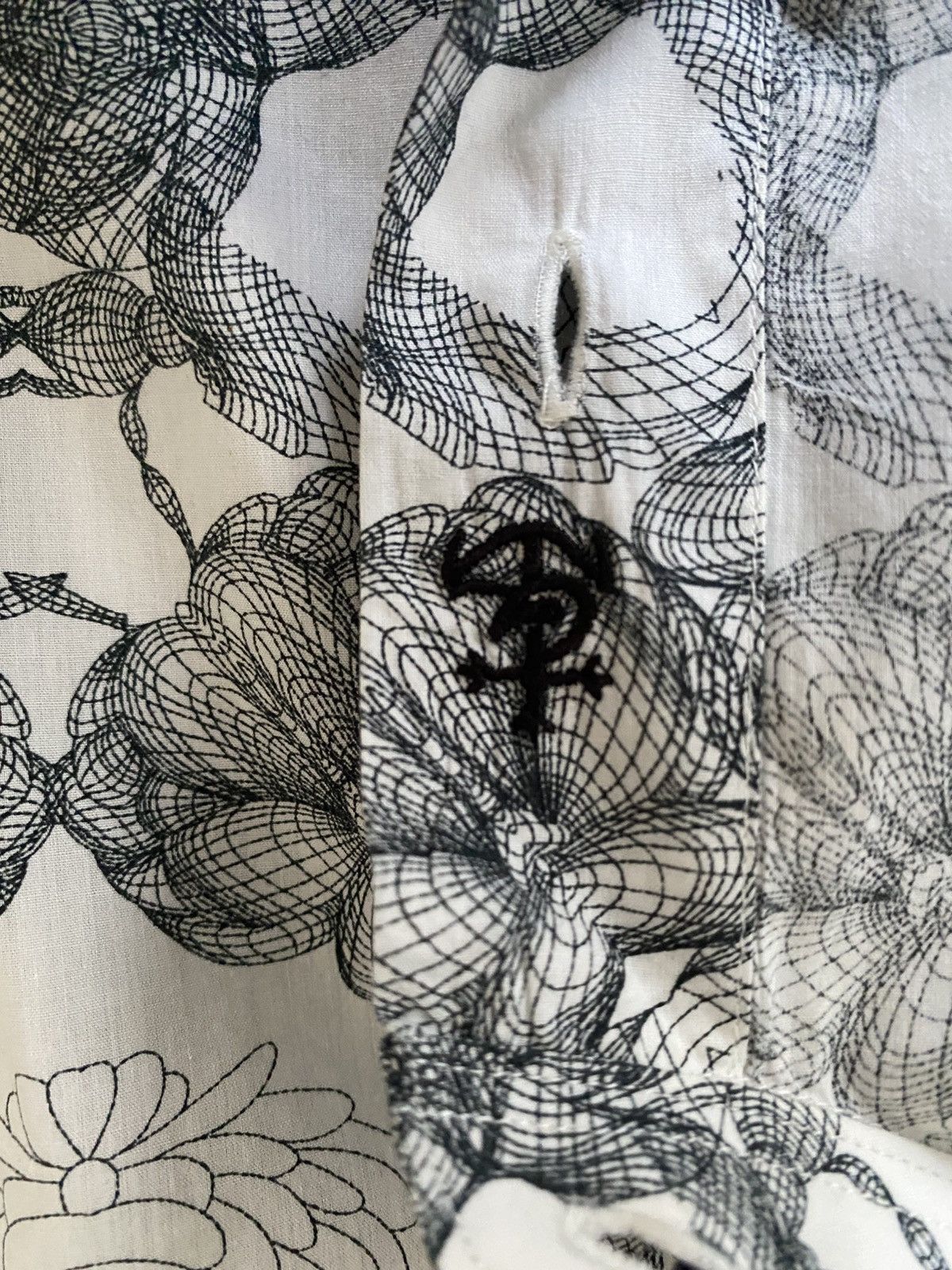Christian Lacroix Christian Lacroix Homme Blk & Wht 2008 Shirt Size US M / EU 48-50 / 2 - 6 Thumbnail