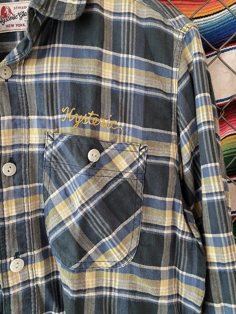 Hysteric Glamour Hysteric Glamour Plaid Shirt Size US M / EU 48-50 / 2 - 2 Thumbnail
