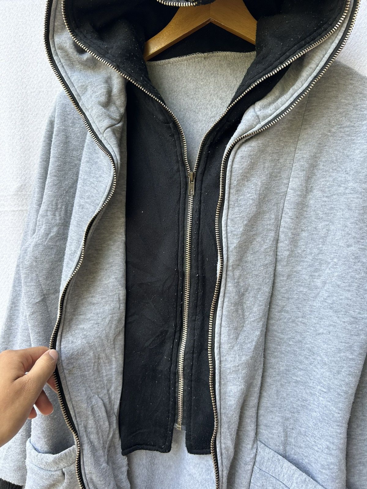 If Six Was Nine 💸BINDINGOFFER💸double layer hoodie fullzip style Ifsixwasnine Size US L / EU 52-54 / 3 - 6 Thumbnail