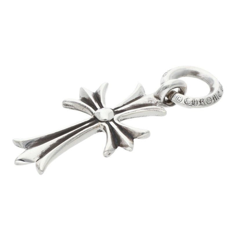 Chrome Hearts Chrome Hearts Tiny CH Cross Silver Necklace Size ONE SIZE - 4 Thumbnail