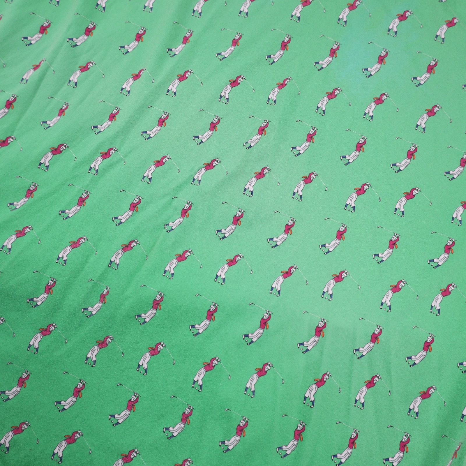 Polo Ralph Lauren × Vintage Vintage Polo Ralph Lauren Allover Golfer Print Polo Shirt Size US XXL / EU 58 / 5 - 4 Thumbnail