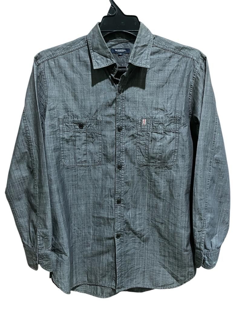 Burberry BURBERRY LONDON CHAMBRAY STYLE SHIRT MADE IN JAPAN Size US M / EU 48-50 / 2 - 1 Thumbnail