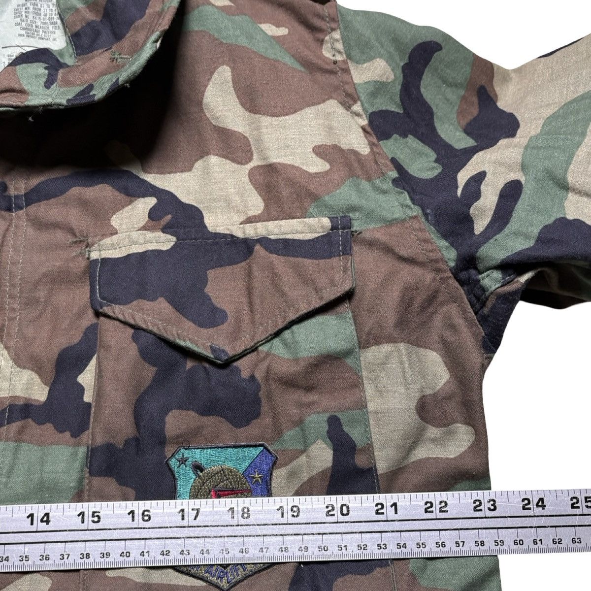 Other Vintage 80s Camo Military Cold Weather Field Woodland Jacket Size US M / EU 48-50 / 2 - 4 Thumbnail