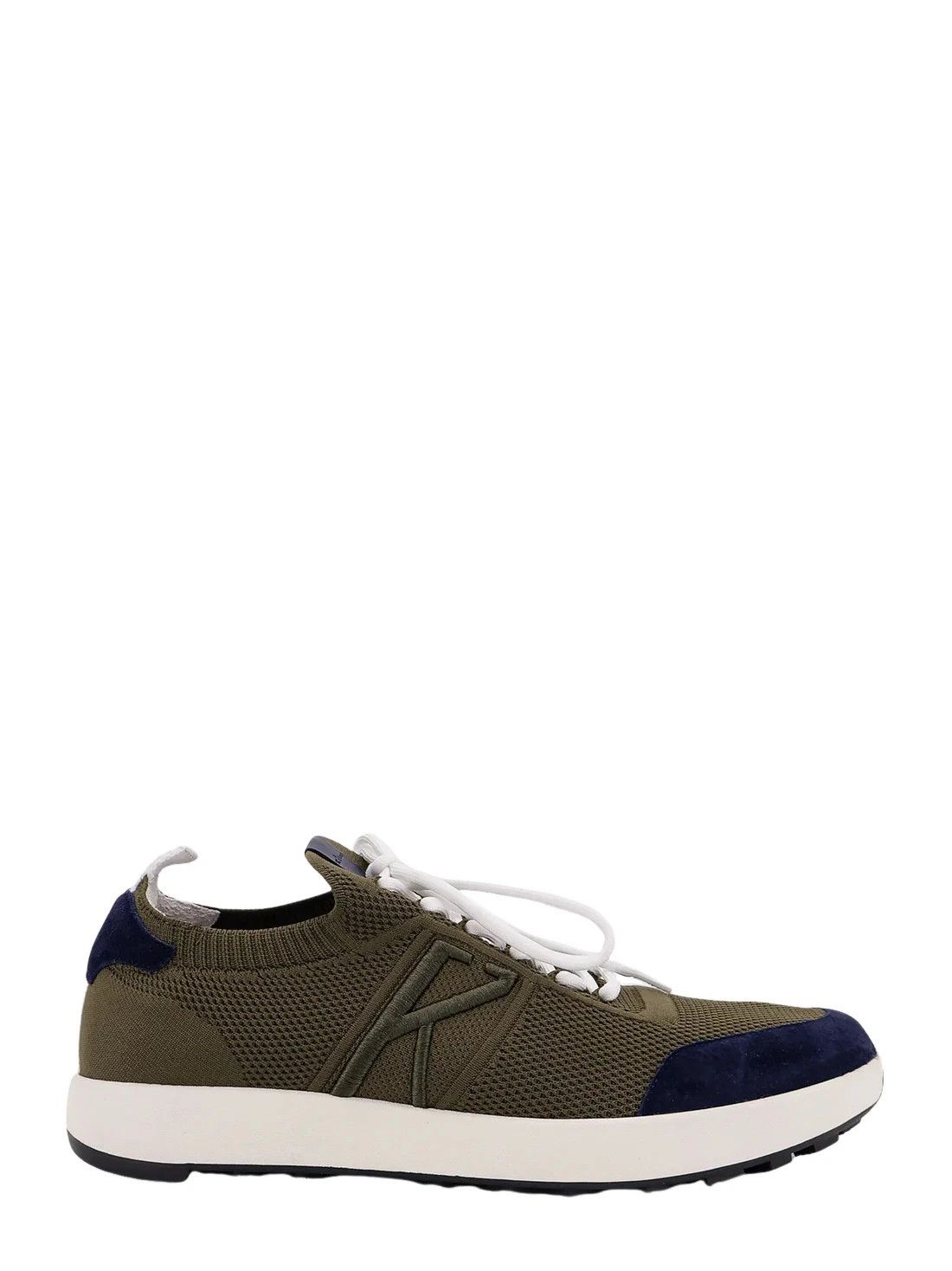 KITON Green Knit Sneakers New And Authentic