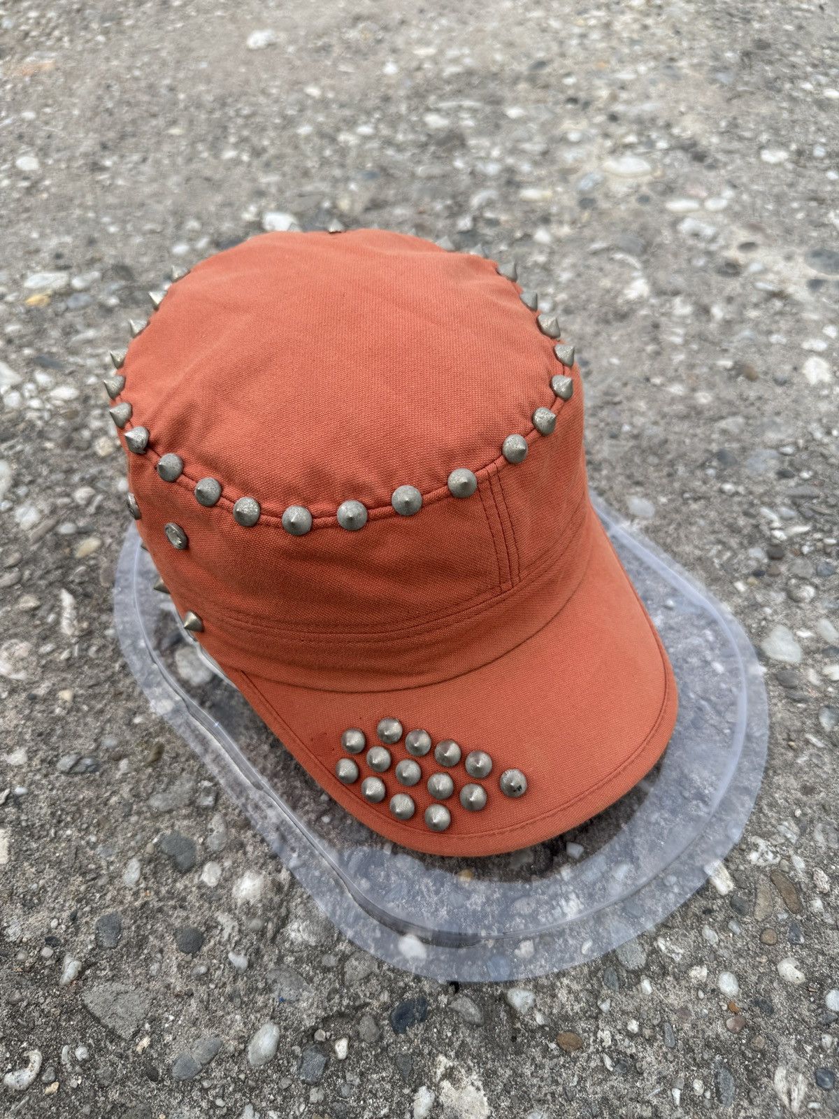 Japanese Brand Crazy Studded Comando Hat Punk Y2K Lgb Size ONE SIZE - 5 Thumbnail