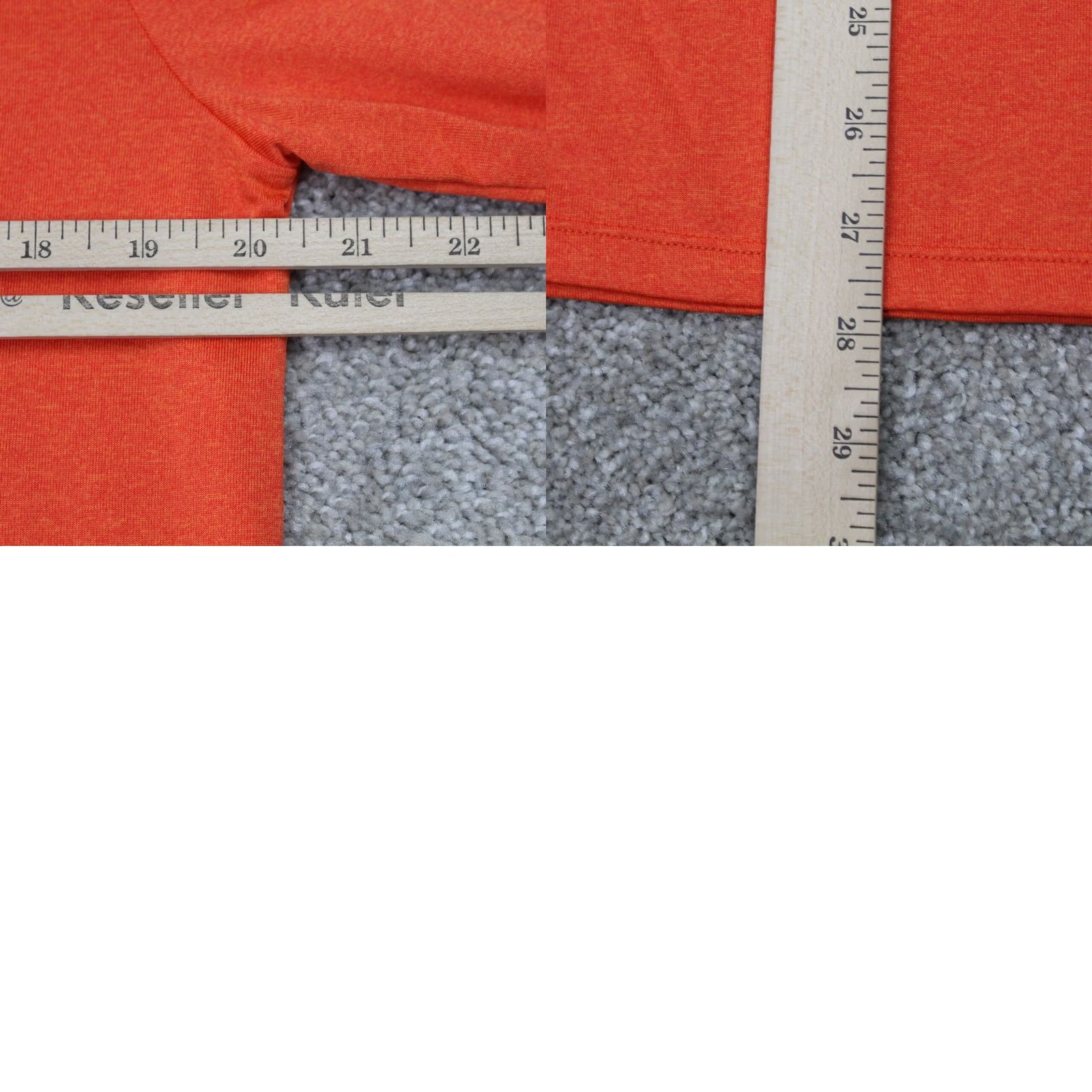 Tapout Tapout Mens Large Orange Hooded Sweatshirt Lightweight Pullover Shacket Sweatshirt L/S Crew Neck Logo Knit Polyester Shirt Pullover Sports Size US L / EU 52-54 / 3 - 8 Thumbnail
