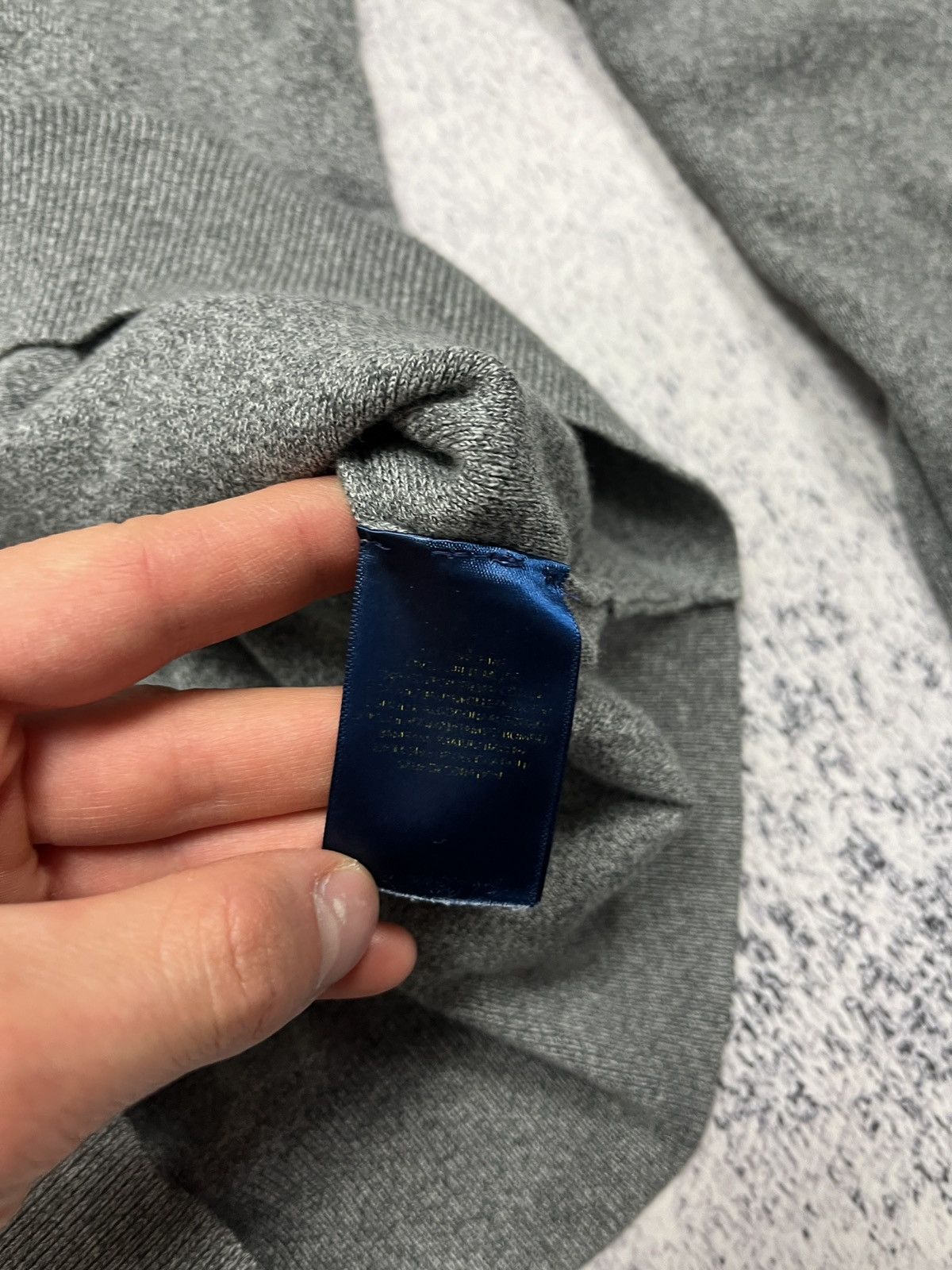 Polo Ralph Lauren Mens Polo Ralph Lauren Slim Fit Pima Cotton Sweater Crewneck Size US L / EU 52-54 / 3 - 7 Thumbnail