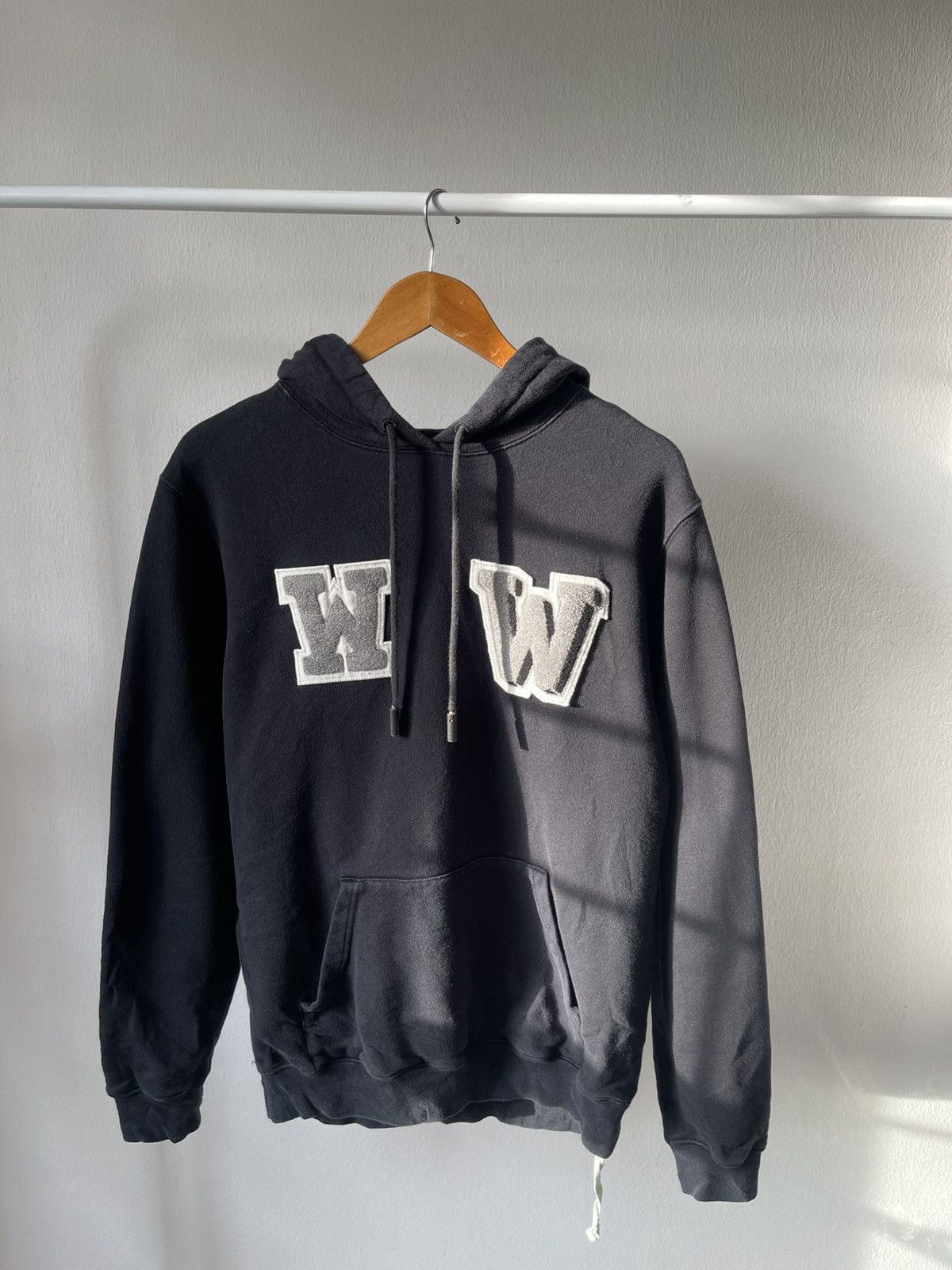 Off-White Off White Virgil Abloh 'W W' Hoodie Size US M / EU 48-50 / 2 - 1 Thumbnail