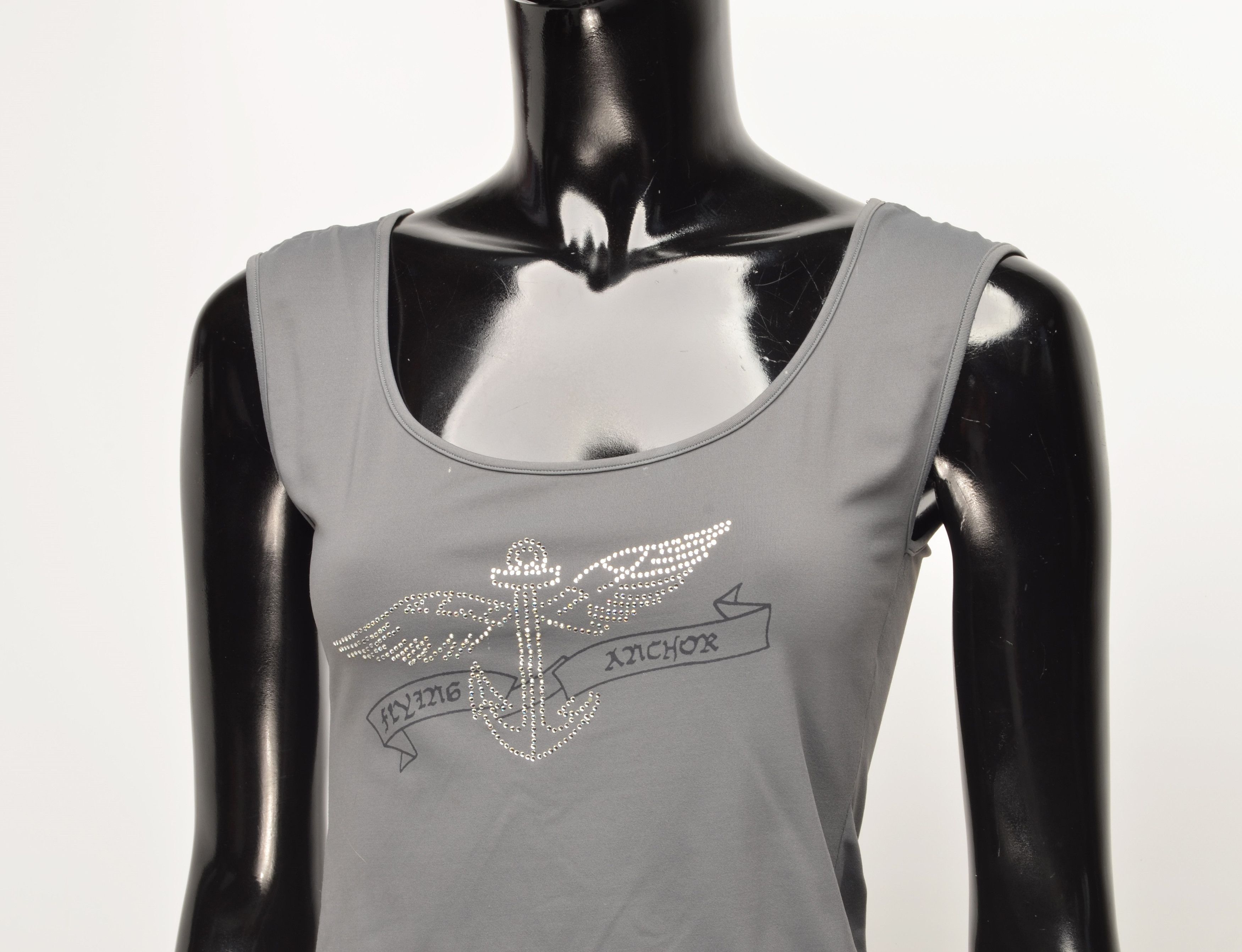 Hugo Boss Hugo Boss Vintage Y2K Decorated Tank Top Size M / US 6-8 / IT 42-44 - 2 Thumbnail