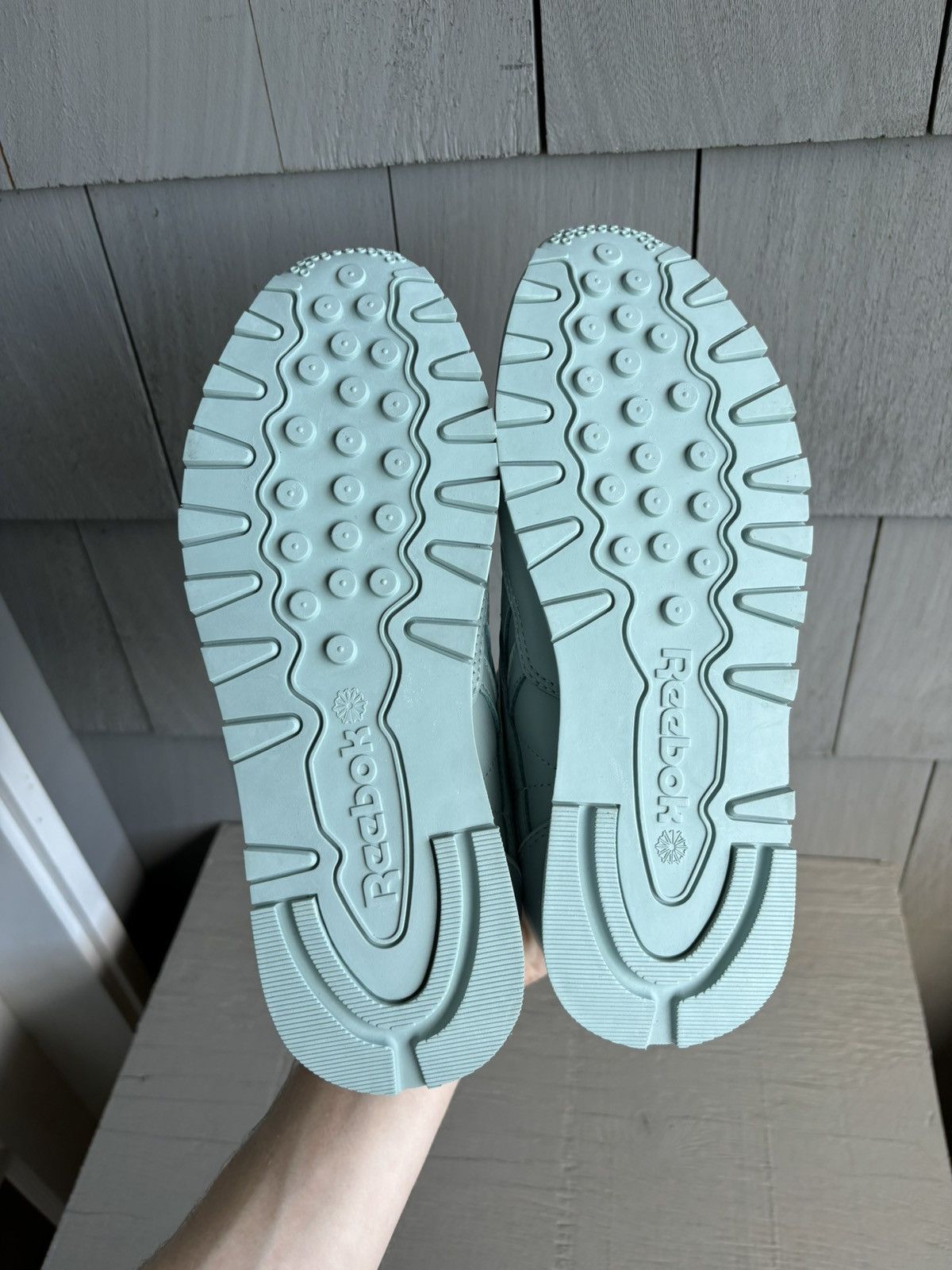 Other × Reebok Reebok x Eames Office Elephant Classic Leather Mint Sneakers Size US 7 / EU 40 - 9 Thumbnail