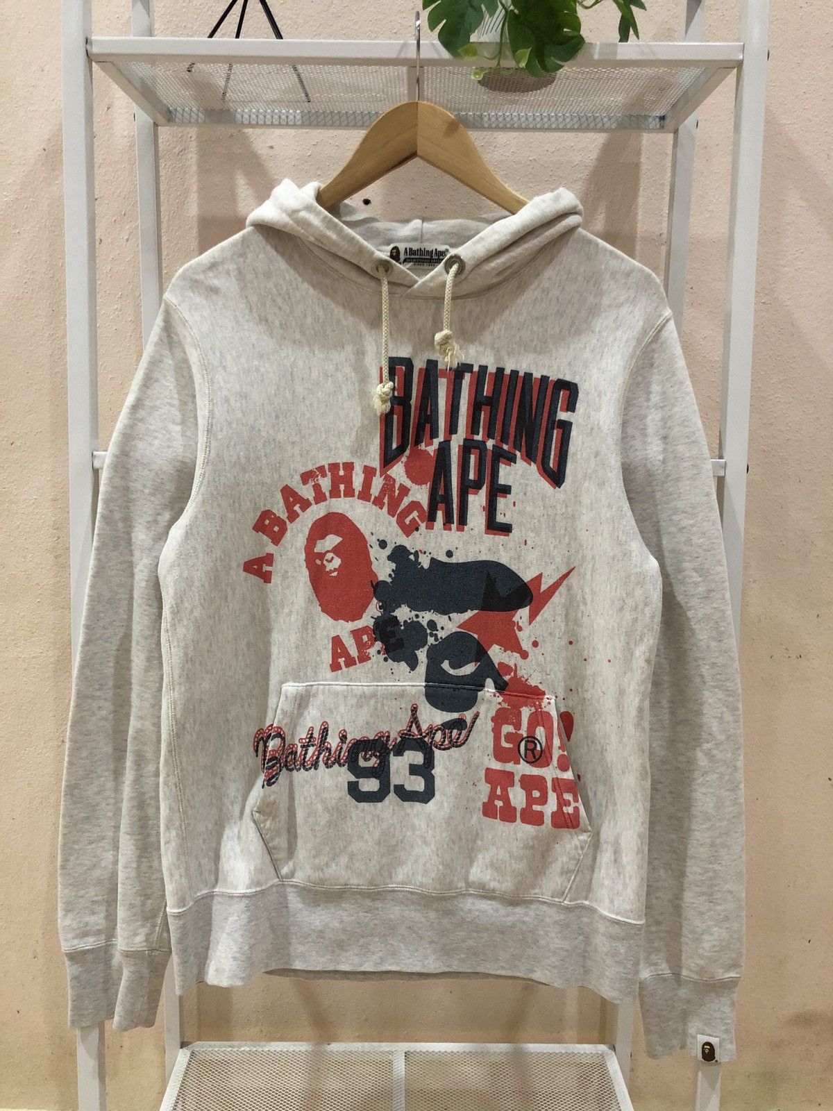 Bape 2010 A Bathing Ape Multi Logo Pullover Hoodie Size US M / EU 48-50 / 2 - 1 Thumbnail
