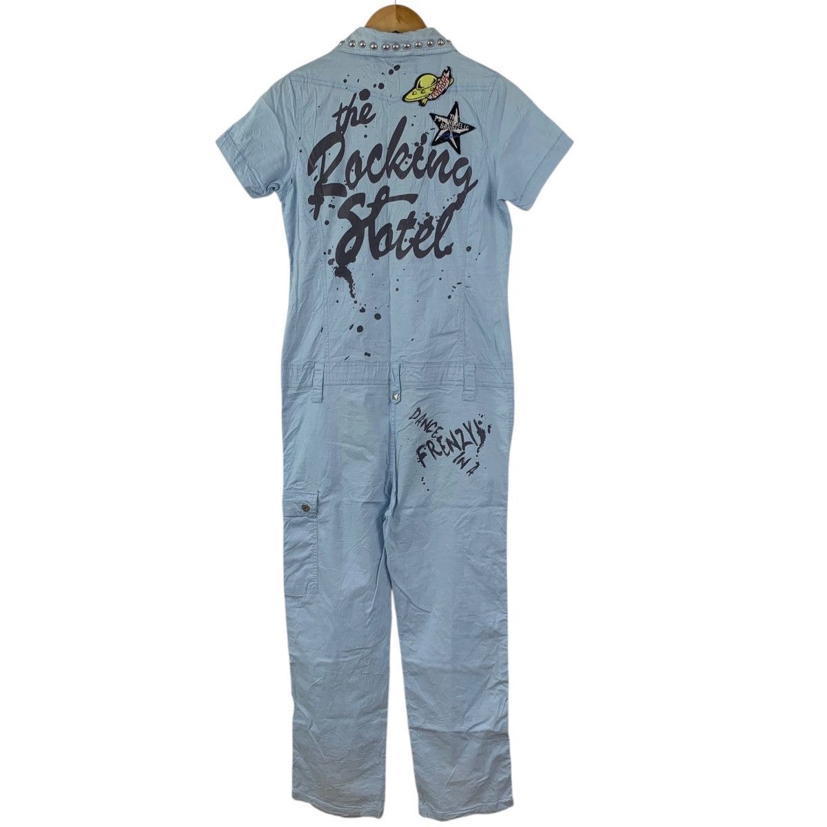 Japanese Brand JSG Japanese Brand Punk Bondage Short Sleeve Jumpsuit Jacket Size S / US 4 / IT 40 - 6 Thumbnail