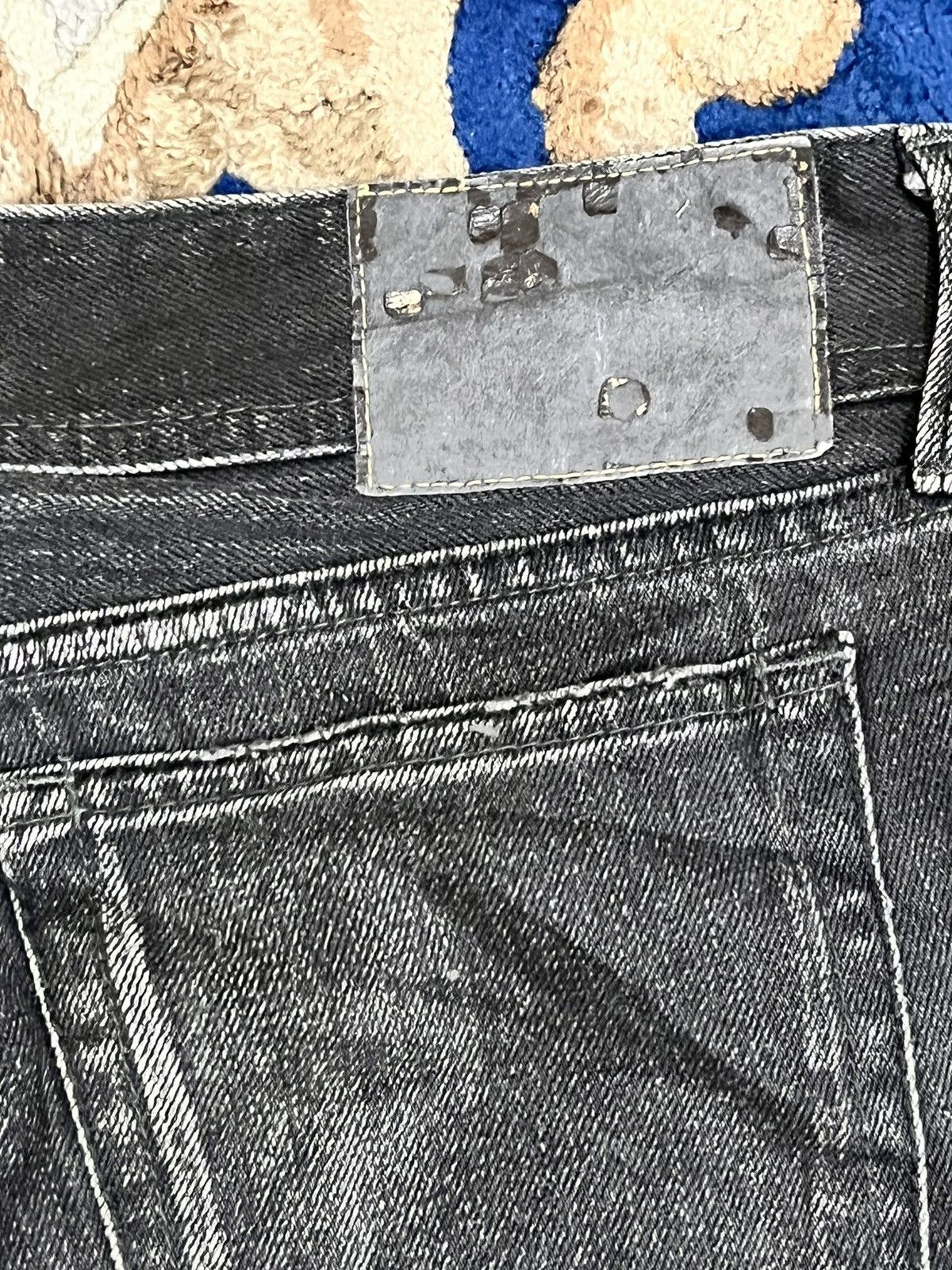 Beauty Beast × Vanquish × Vintage Vintage Vanquish Straight Cutting Black Denim Size US 31 - 10 Thumbnail