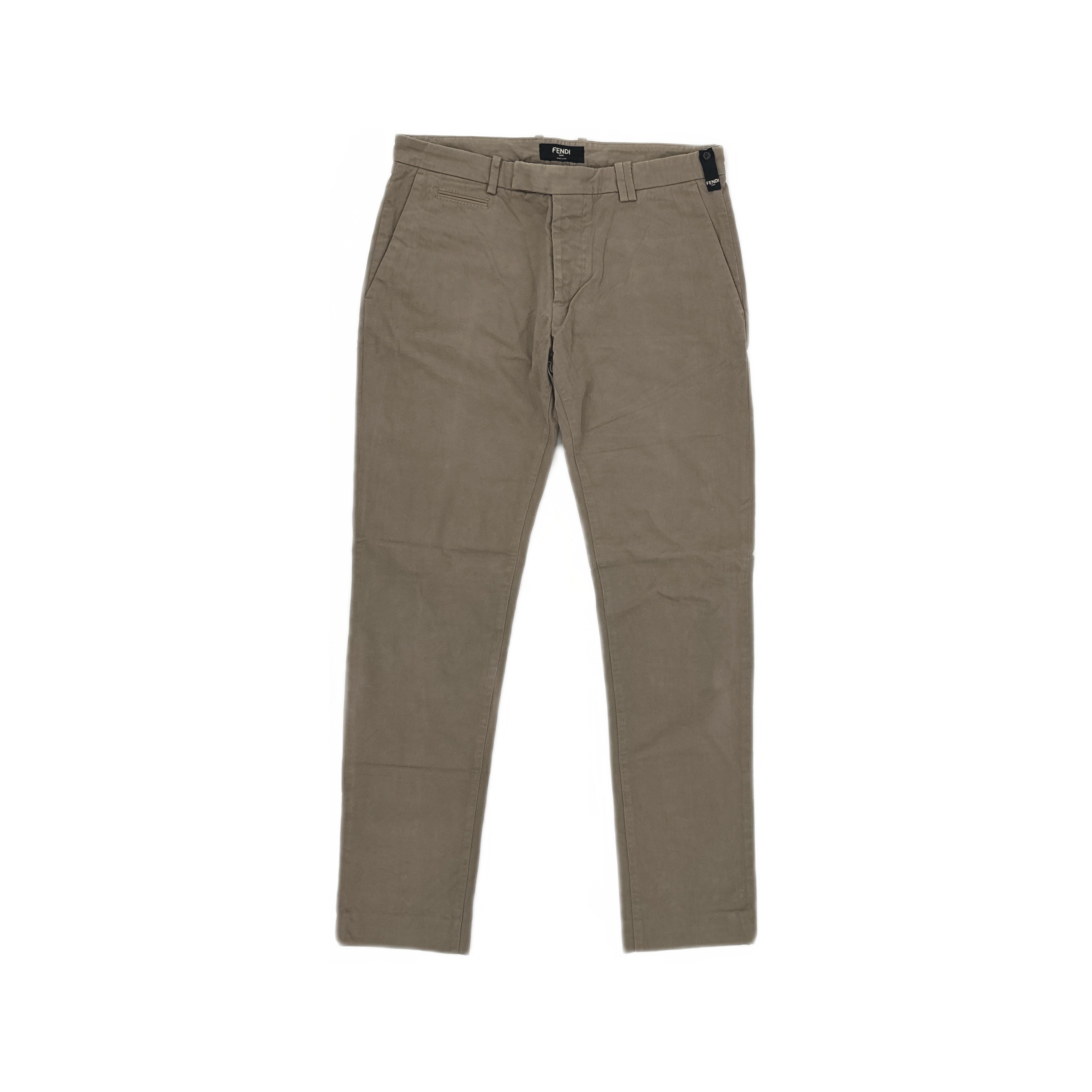 Fendi Fendi Solid Casual Pants Size 34 Size US 34 / EU 50 - 1 Thumbnail