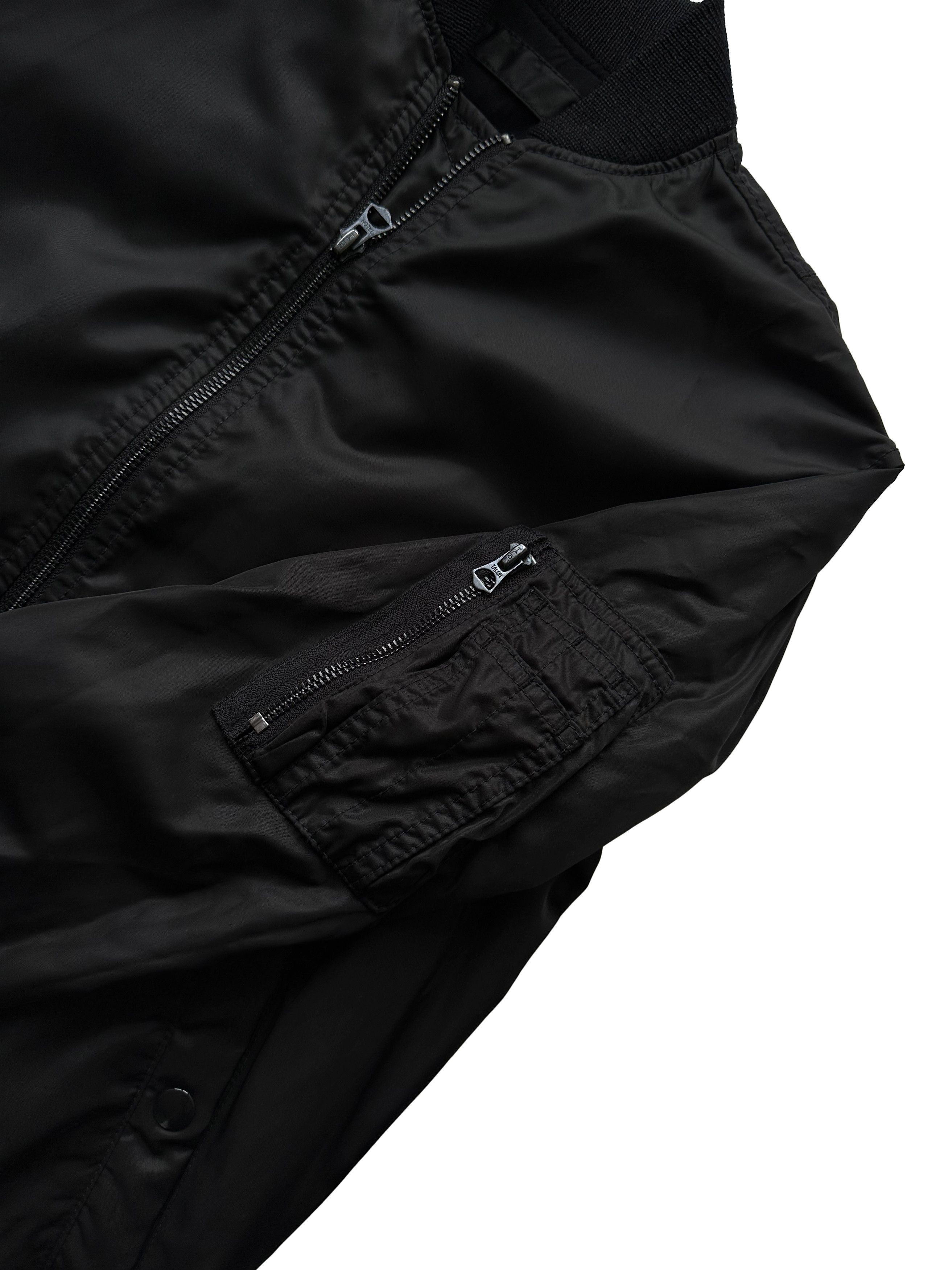 Polo Ralph Lauren × Ralph Lauren Ralph Lauren black wmn’s nylon bomber jacket Size S / US 4 / IT 40 - 3 Thumbnail