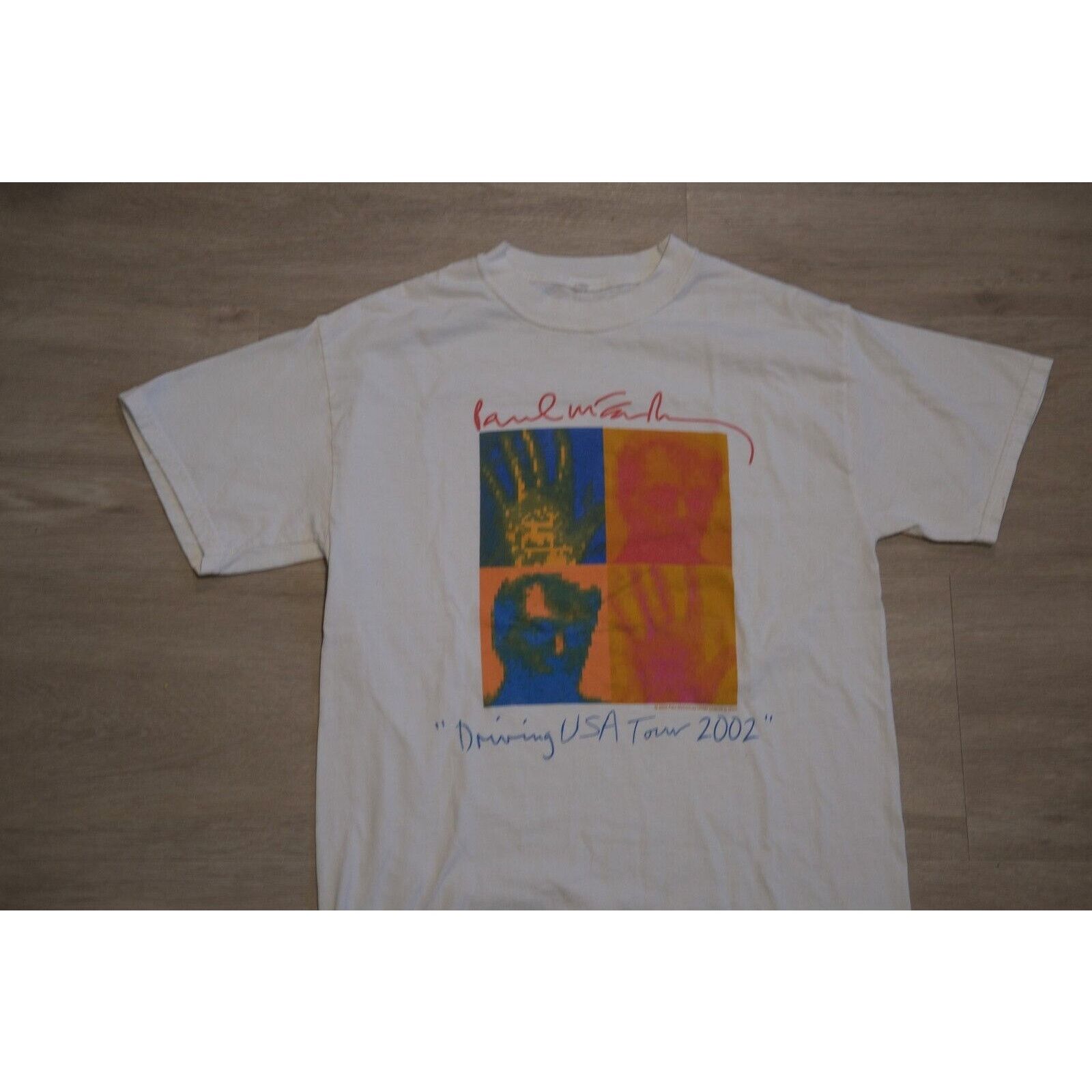 Other Vintage 2002 Paul McCartney Driving USA Tour Shirt Large Art Size US L / EU 52-54 / 3 - 8 Thumbnail