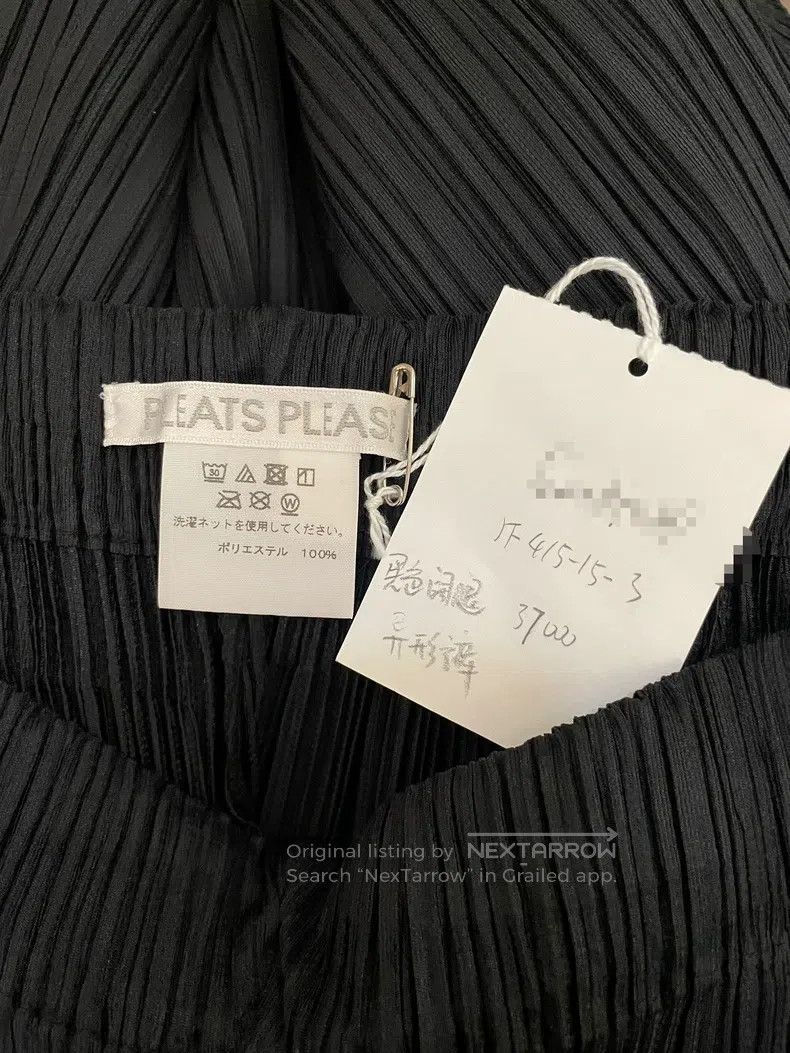 Issey Miyake Issey Miyake size:3 Black Irregular Pants Size 22" - 4 Thumbnail